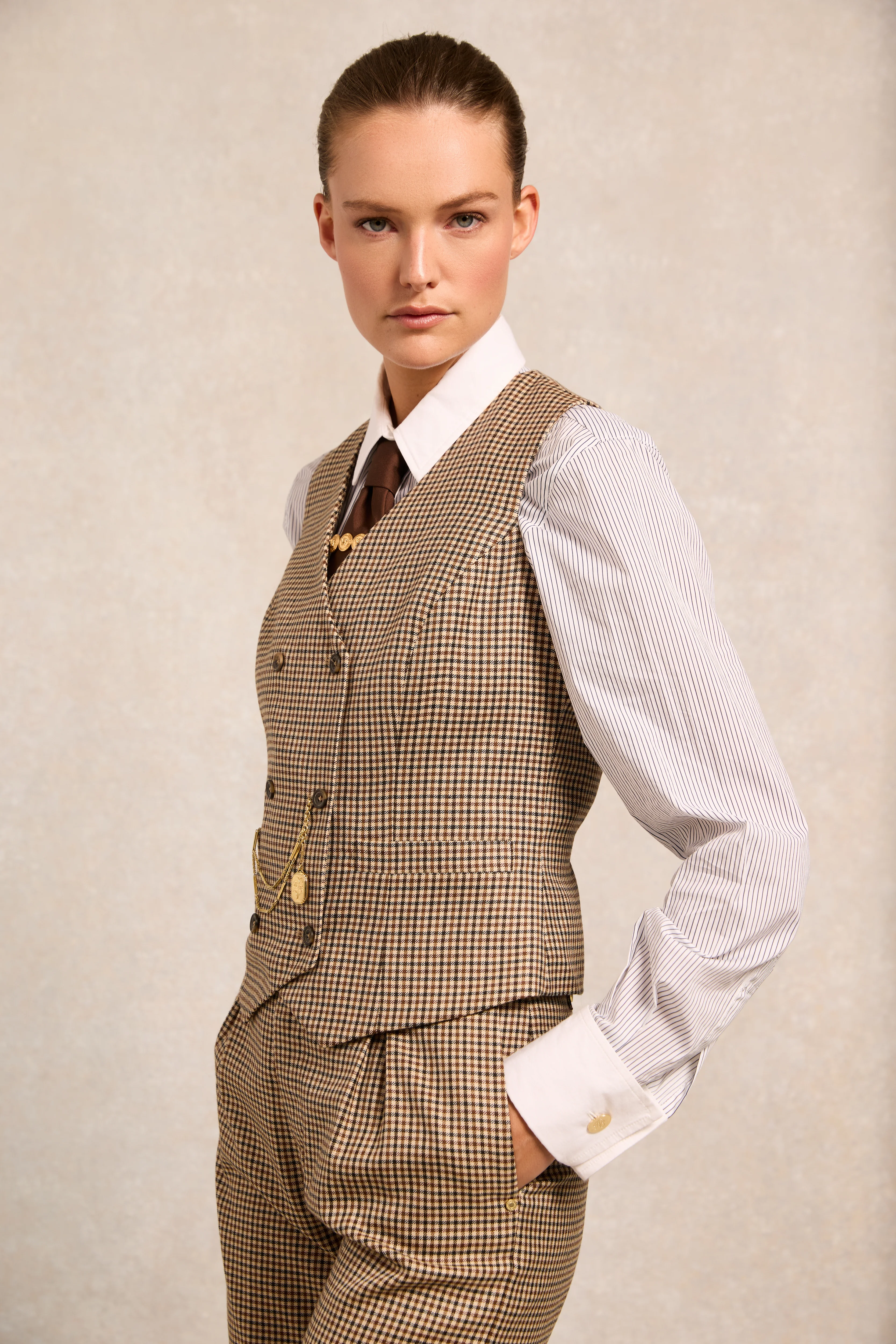 Kensington Waistcoat (Westminster Tweed) - Image 5