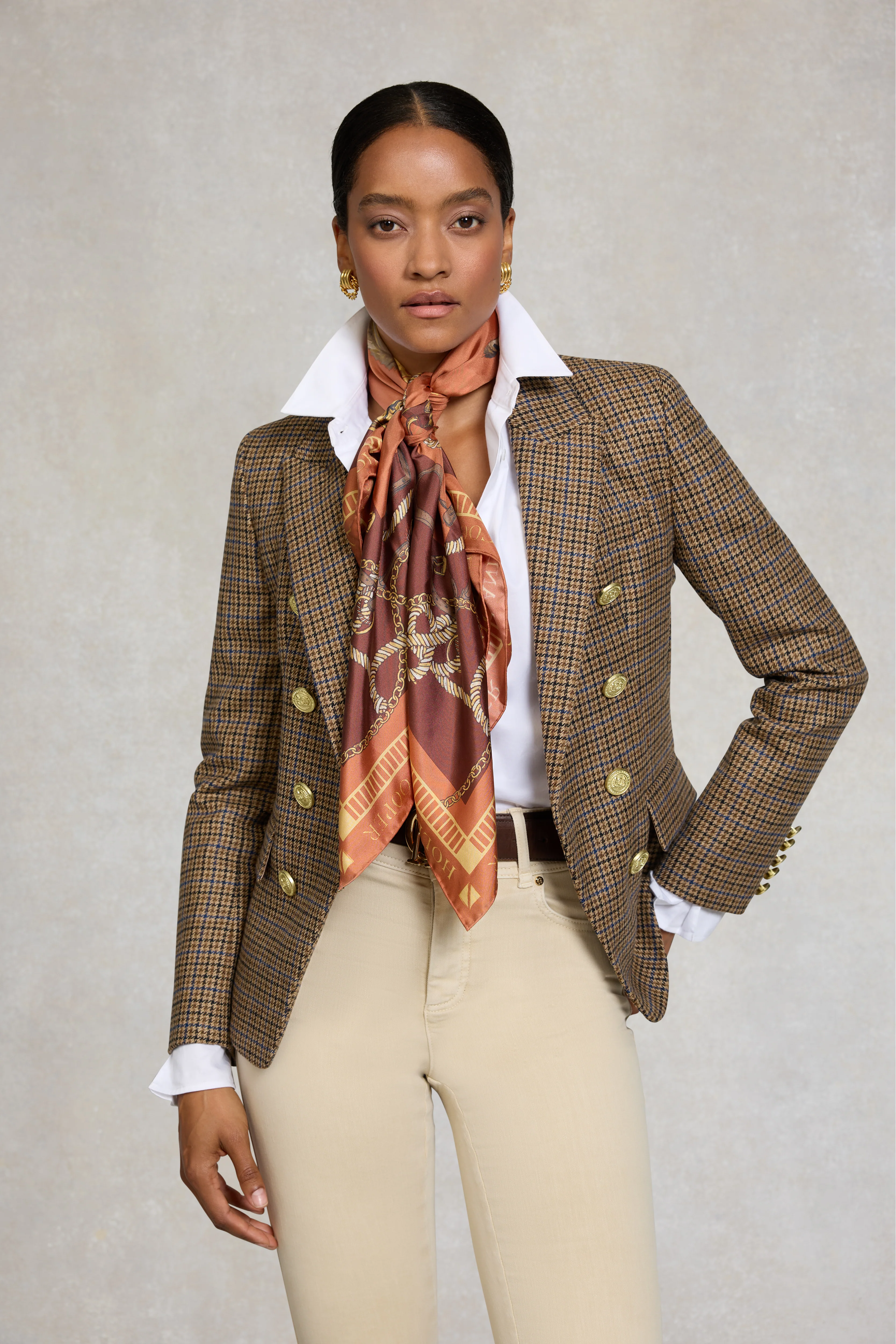 Knightsbridge Blazer (Abbot Check Tweed) - Image 2