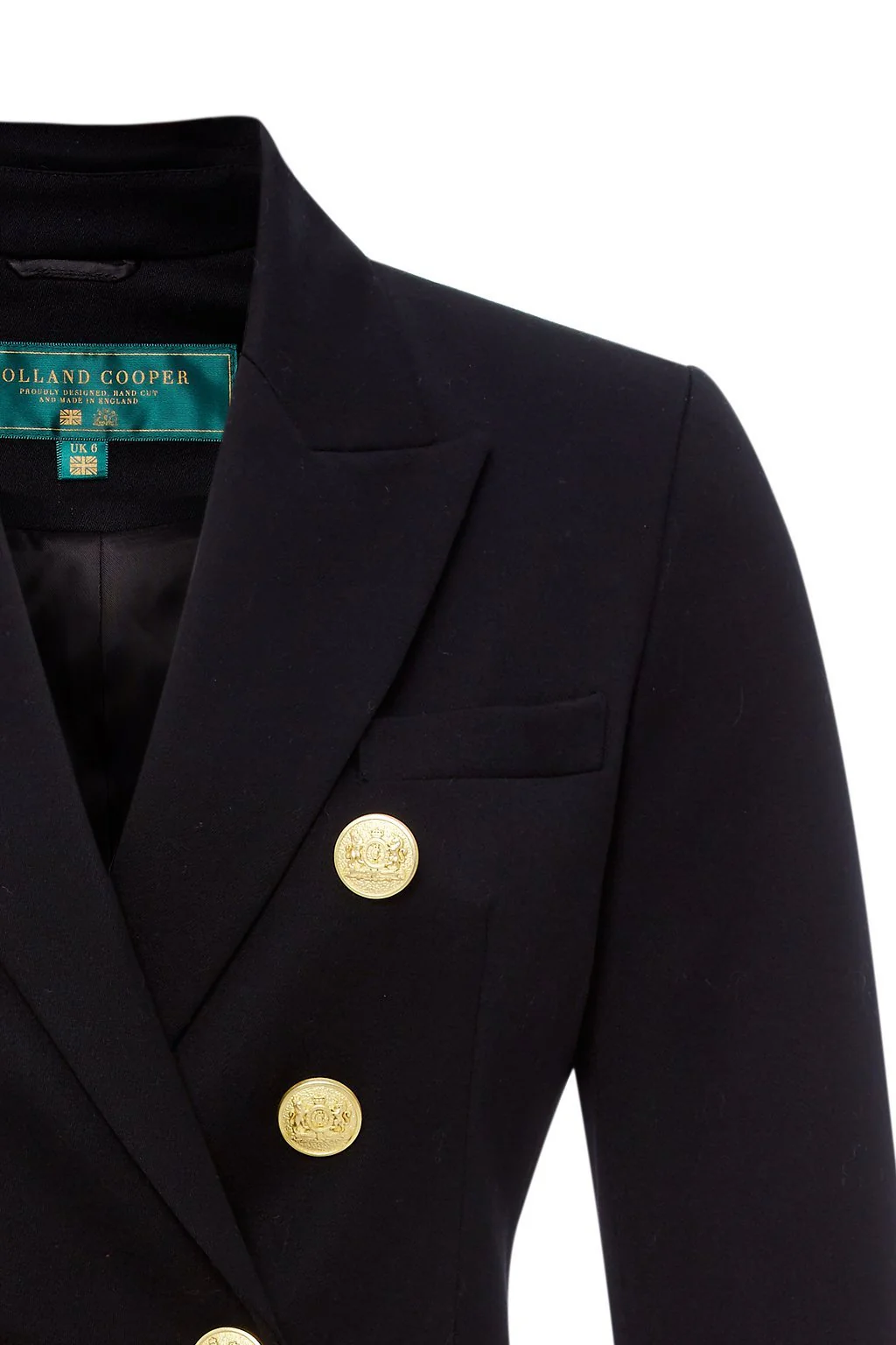 Knightsbridge Blazer (Black Barathea) - Image 8