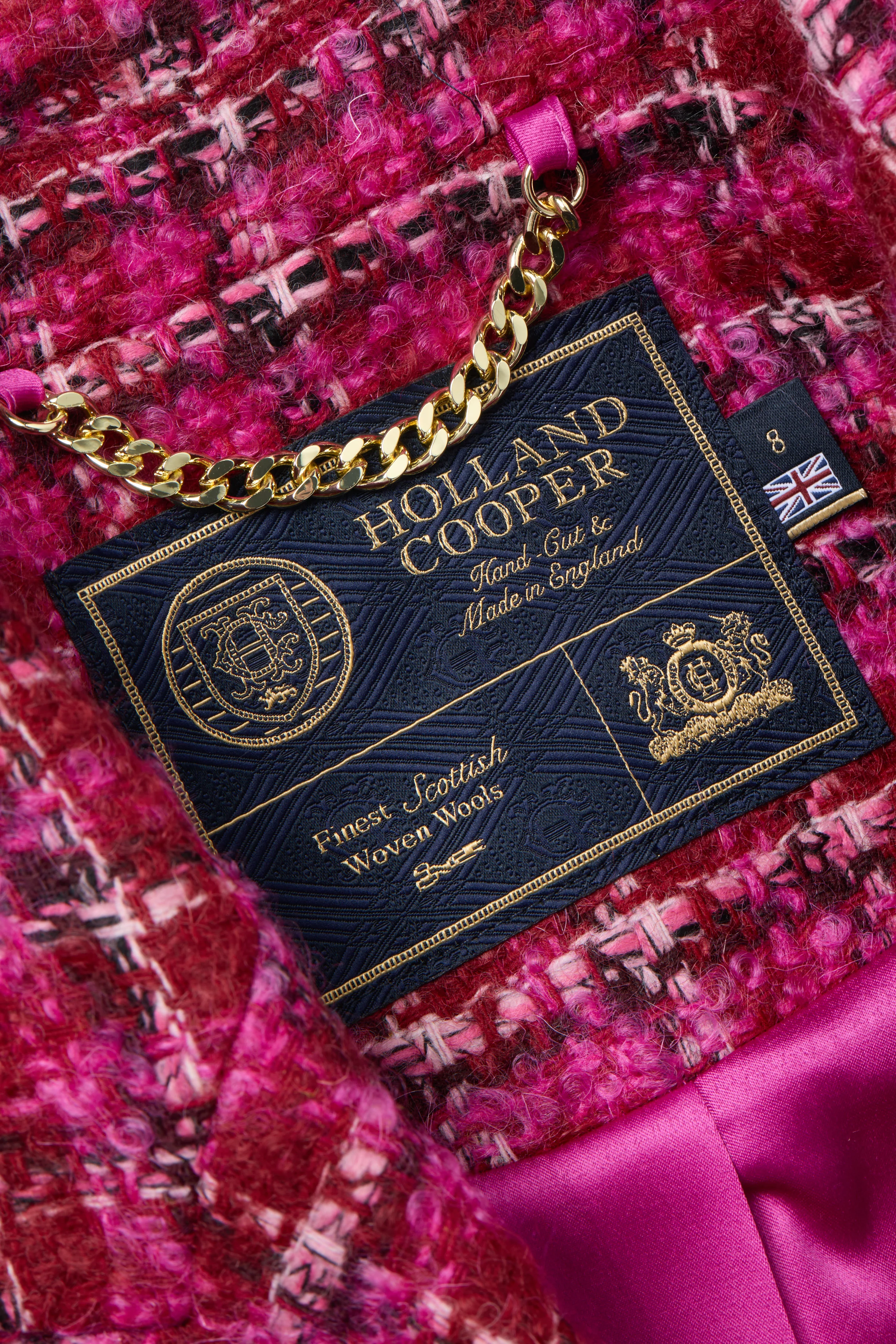 Knightsbridge Blazer (Cerise Boucle) - Image 8