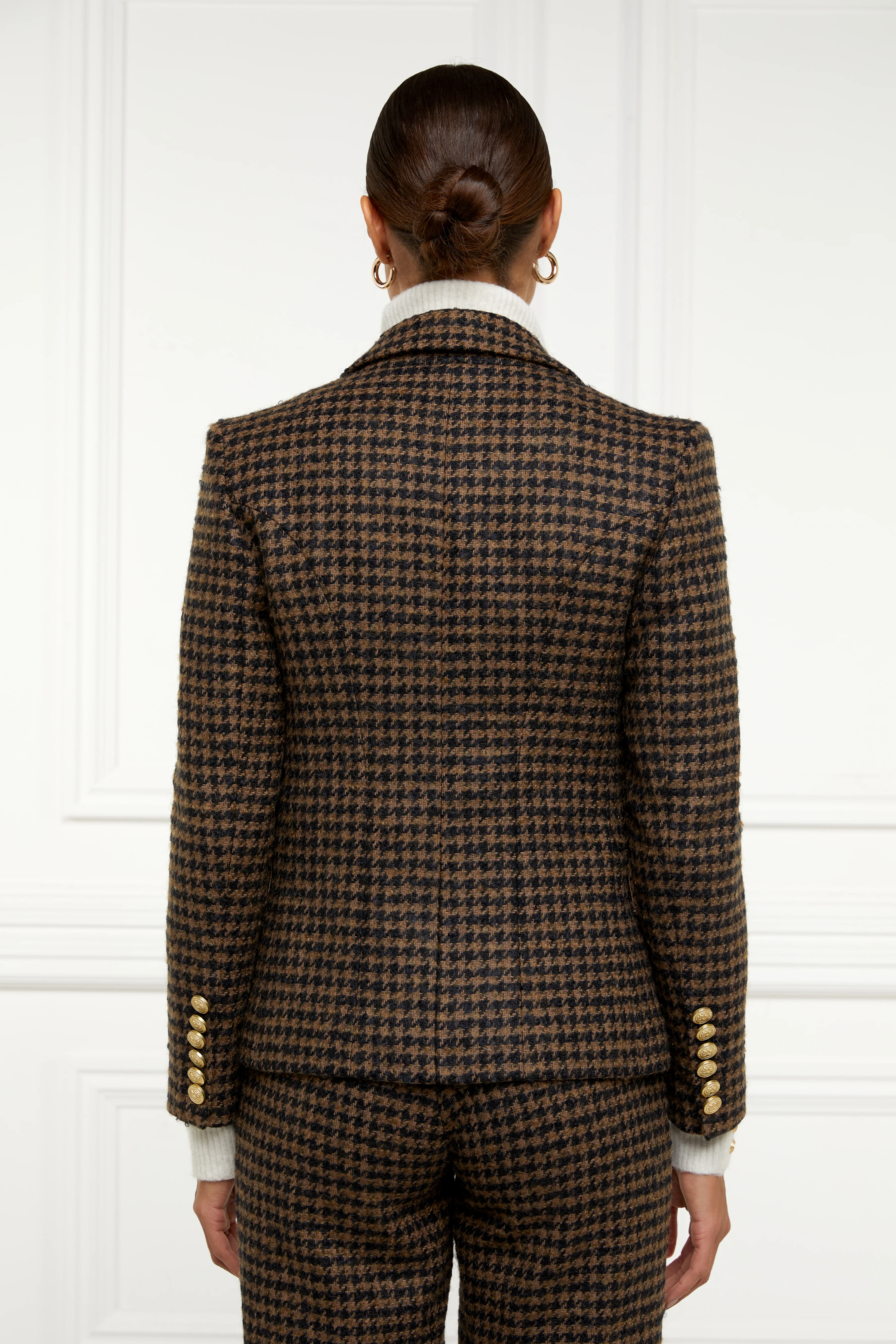 Knightsbridge Blazer (Chocolate Houndstooth) - Image 7