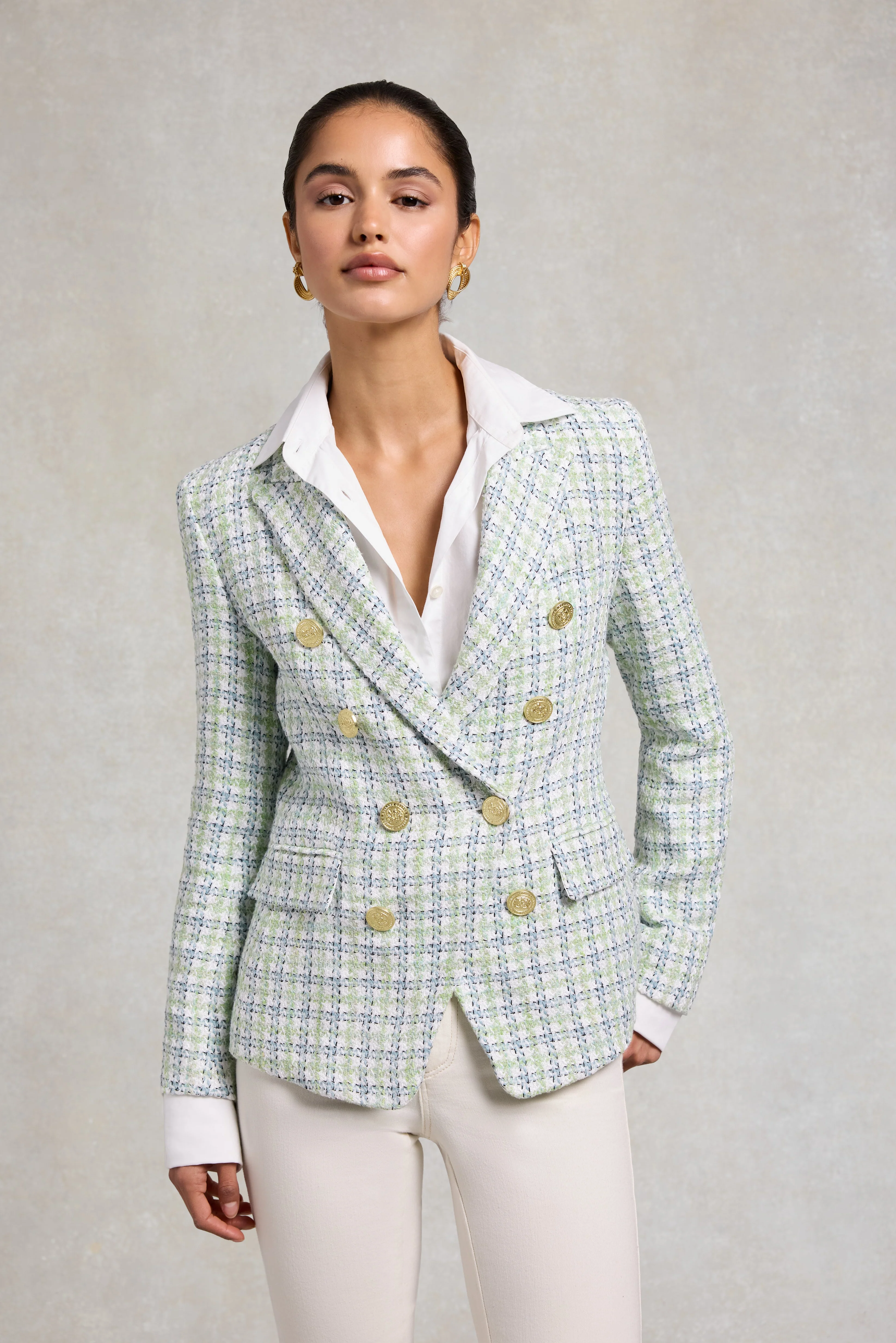 Knightsbridge Blazer (Darwin Green Boucle) - Image 2