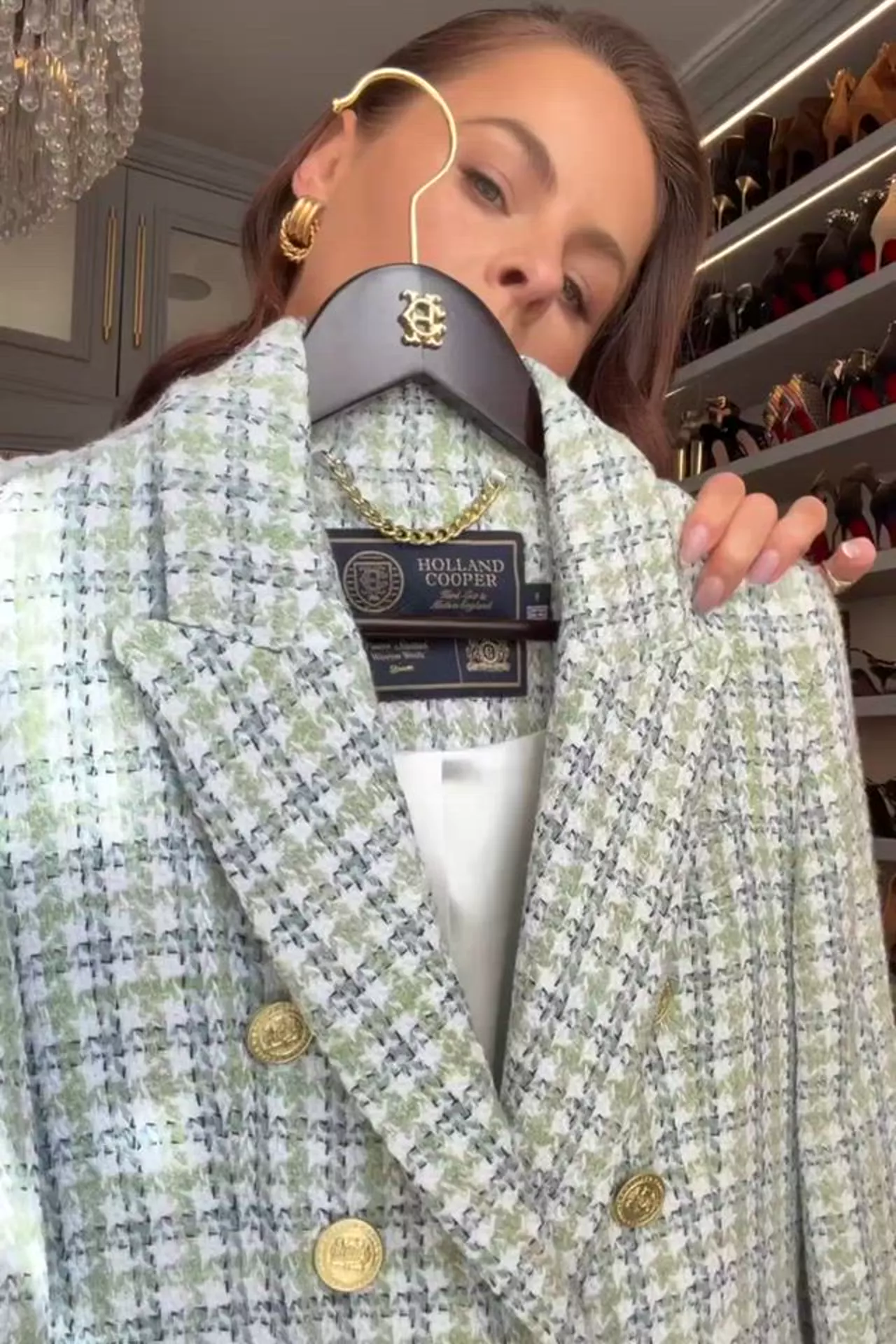 Knightsbridge Blazer (Darwin Green Boucle) - Image 5