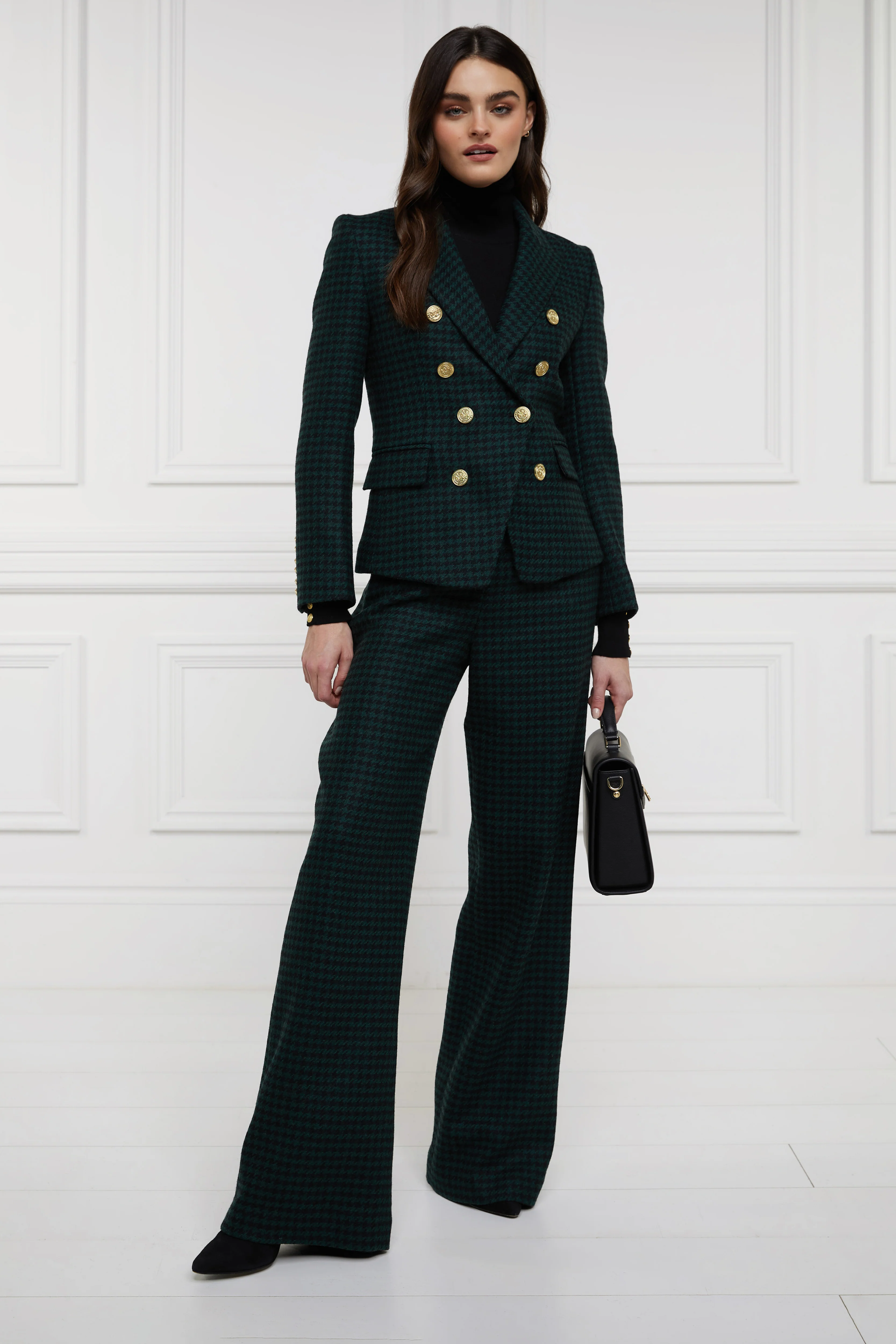 Knightsbridge Blazer (Emerald Houndstooth) - Image 2