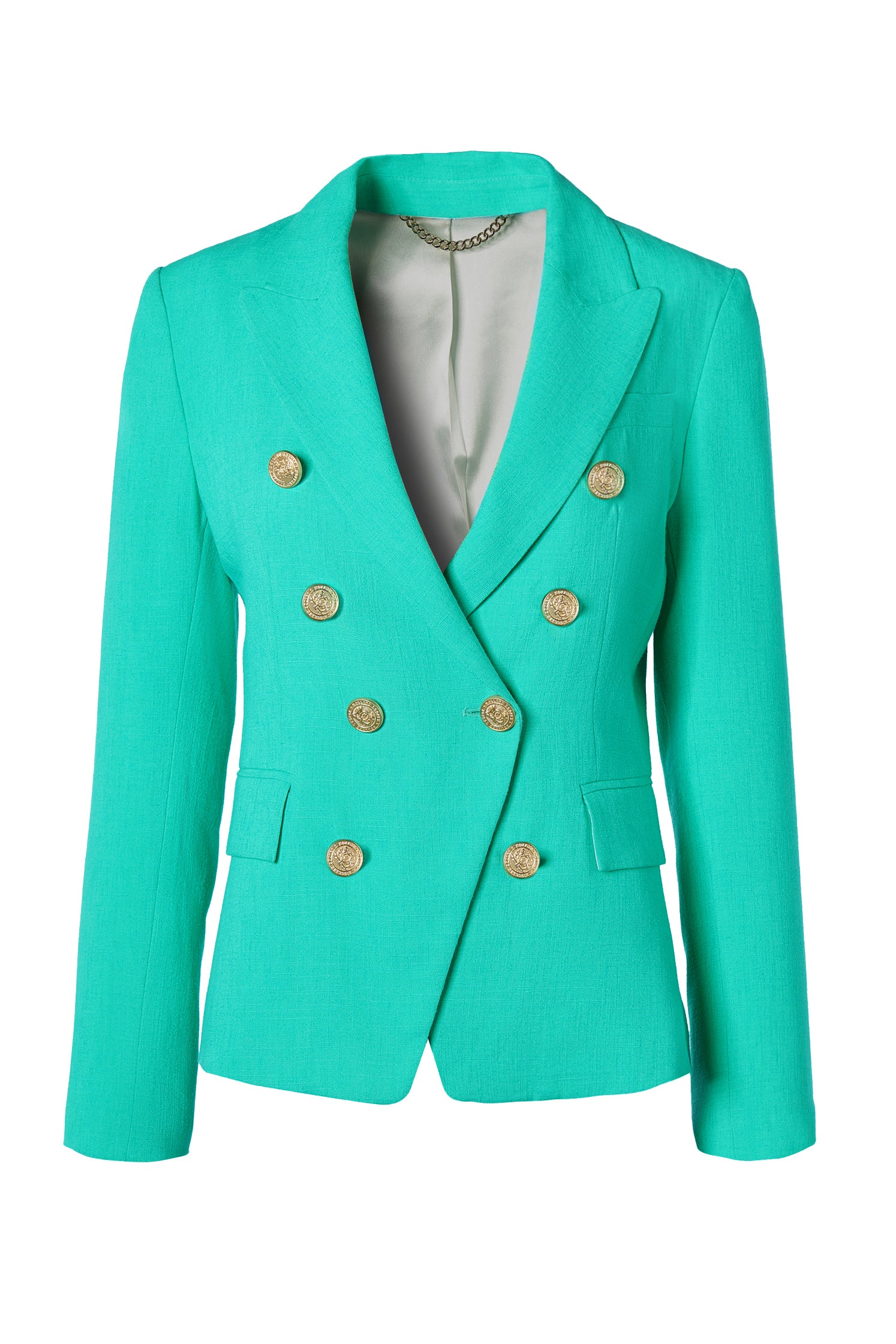 Knightsbridge Blazer (Jade Linen) - Image 4