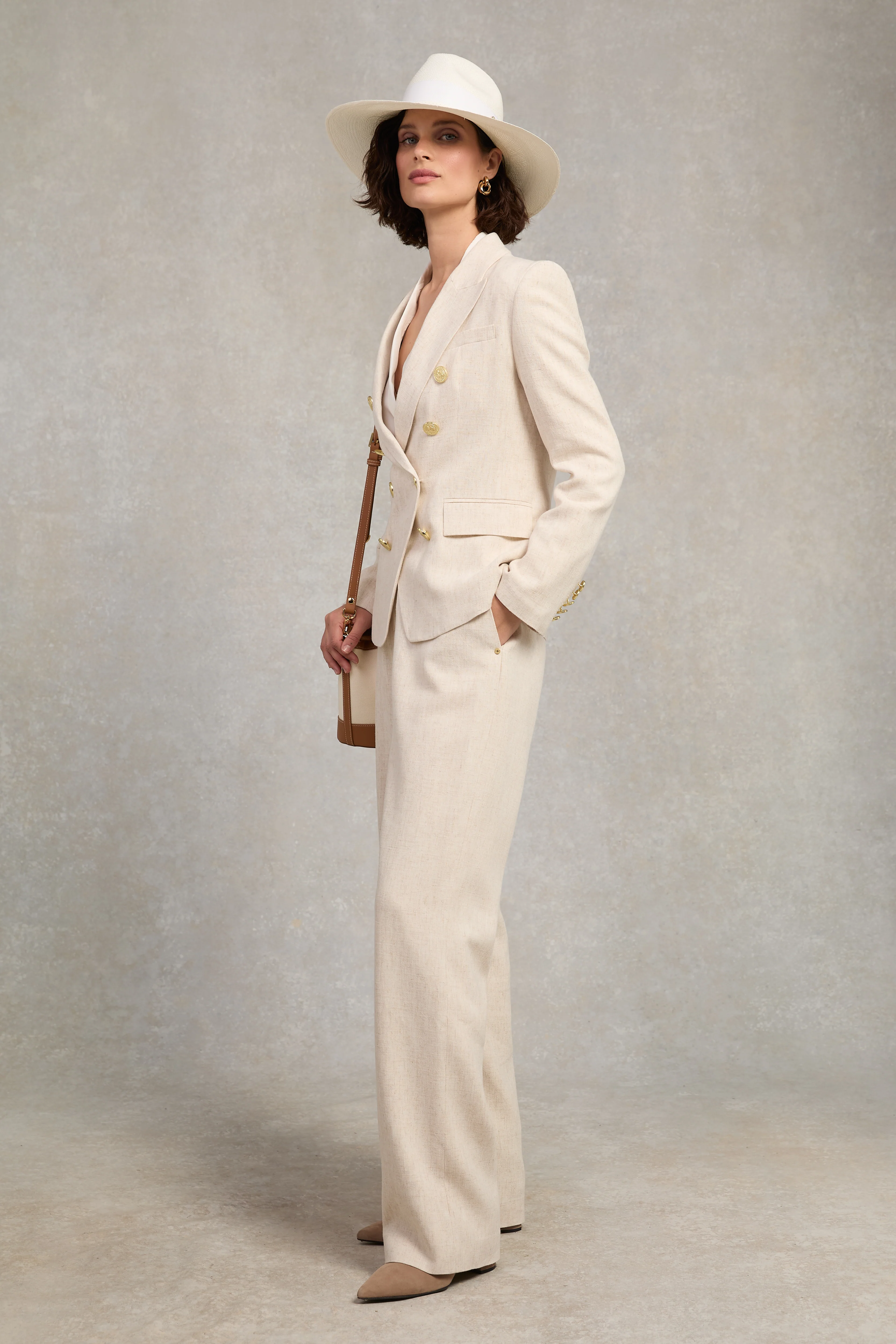 Knightsbridge Blazer (Natural Linen) - Image 3