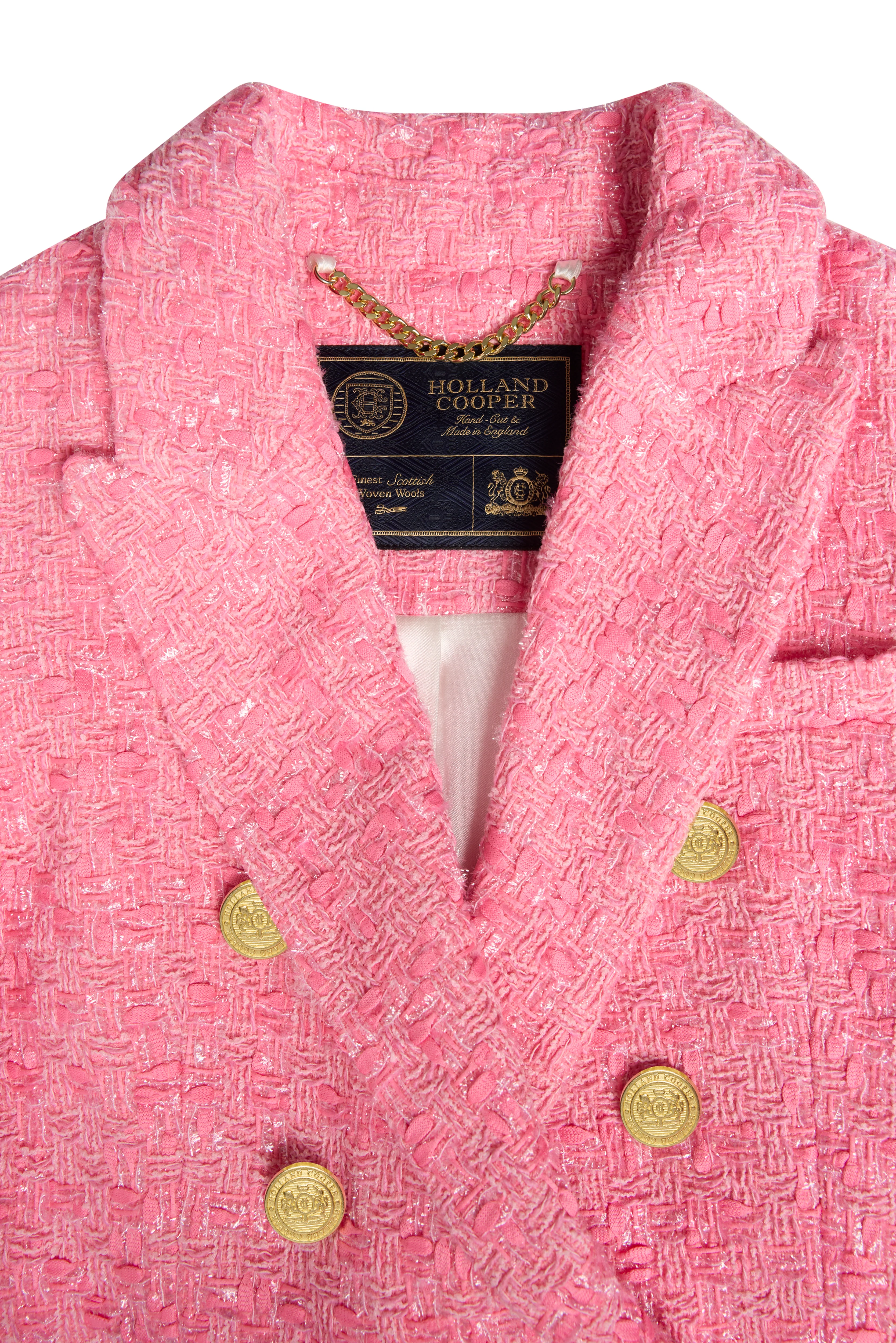 Knightsbridge Blazer (Pink Pop Boucle) - Image 8