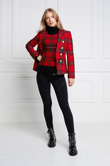 Knightsbridge Blazer (Red Tartan) - Image 5