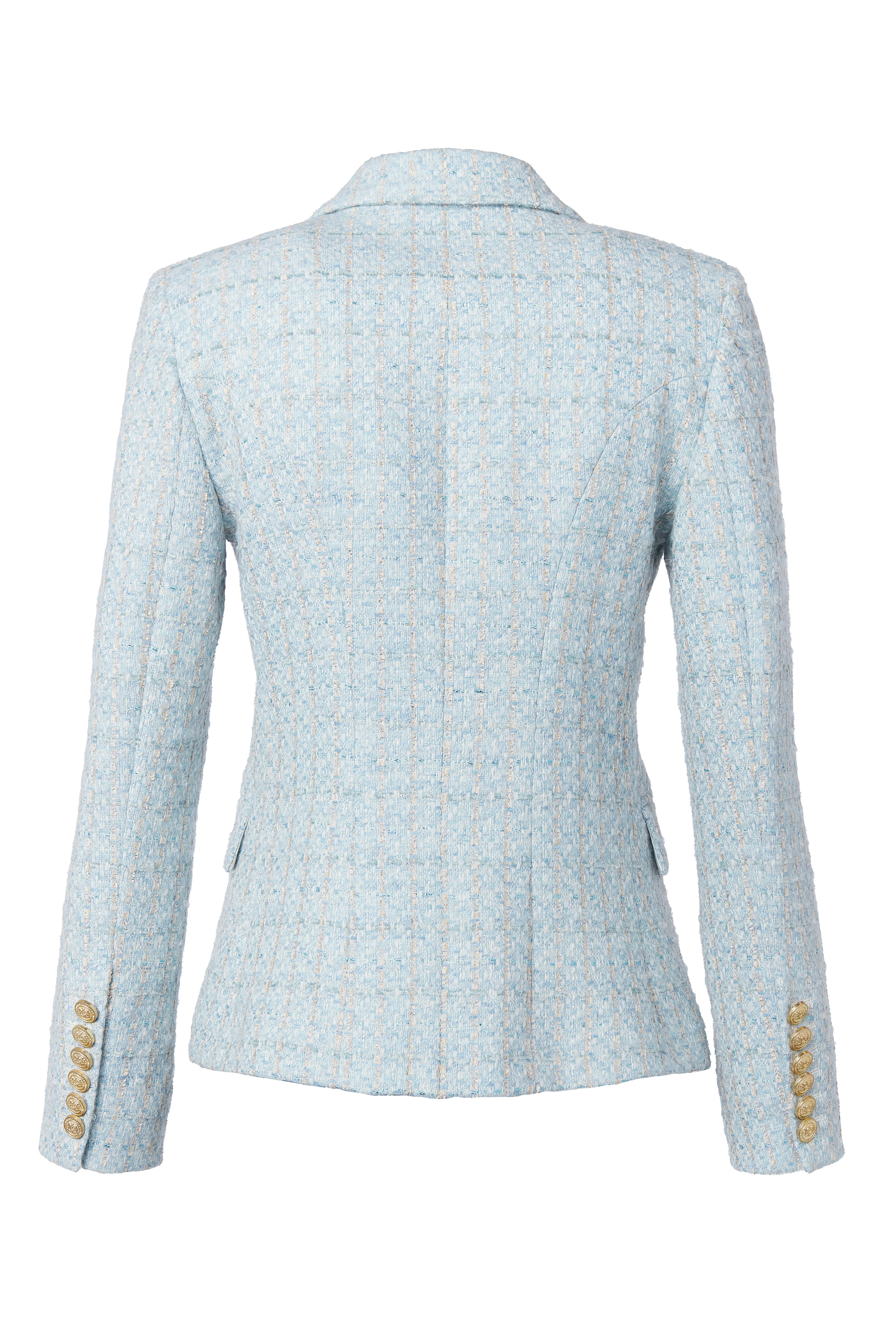 Knightsbridge Blazer (Sky Blue Boucle) - Image 8