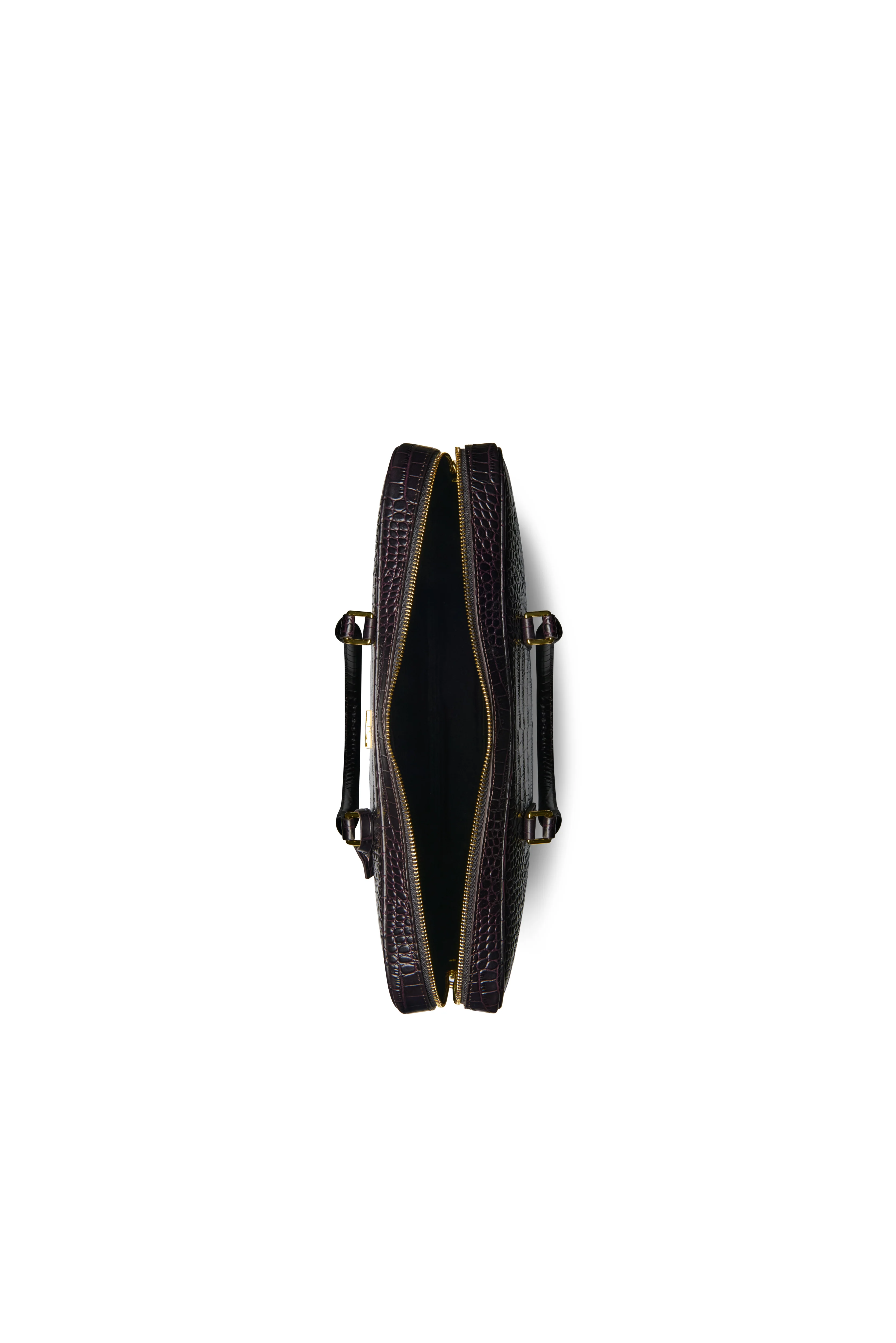 Knightsbridge Briefcase (Rich Chocolate Croc) - Image 5