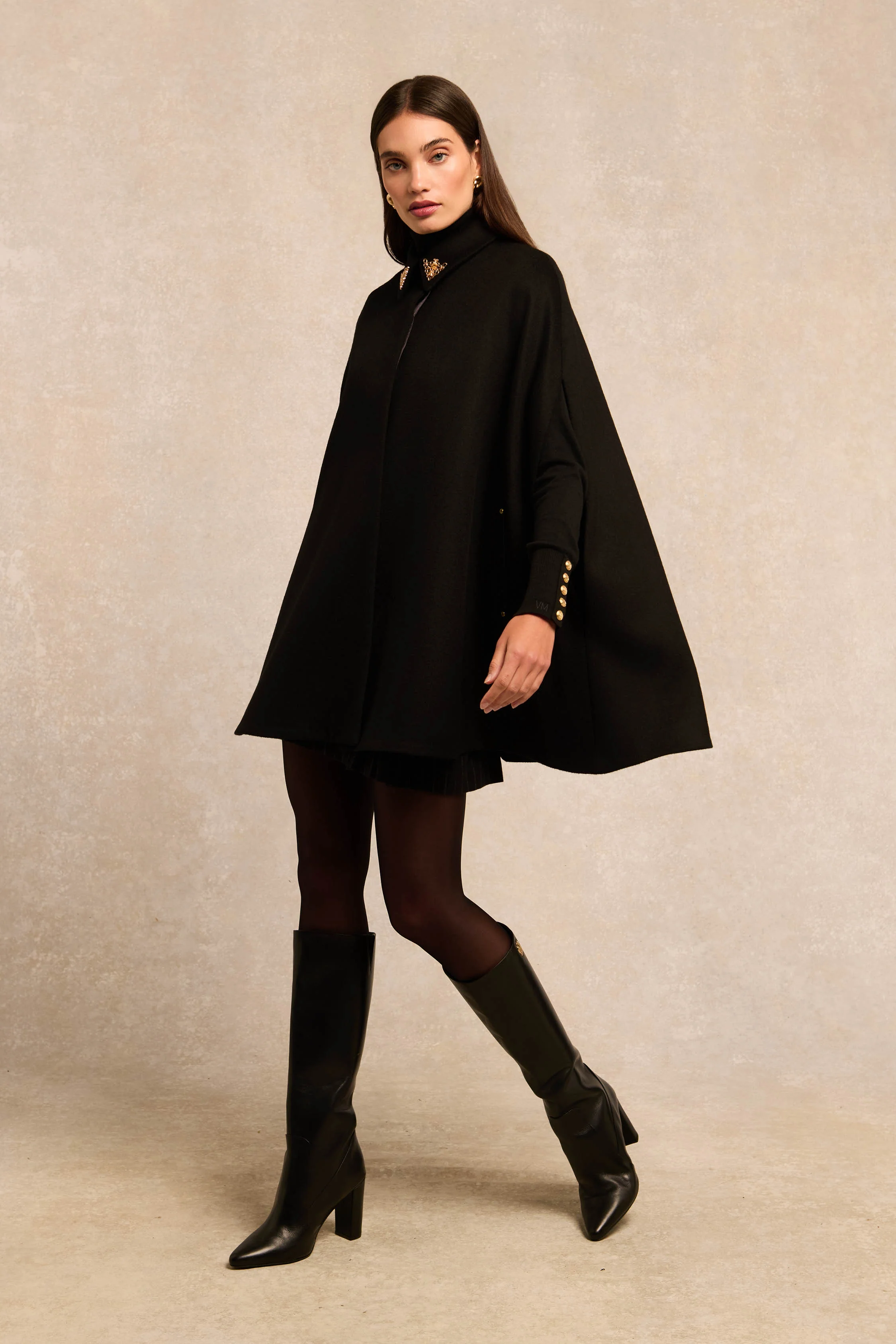 Knightsbridge Cape (Soft Black) - Image 3