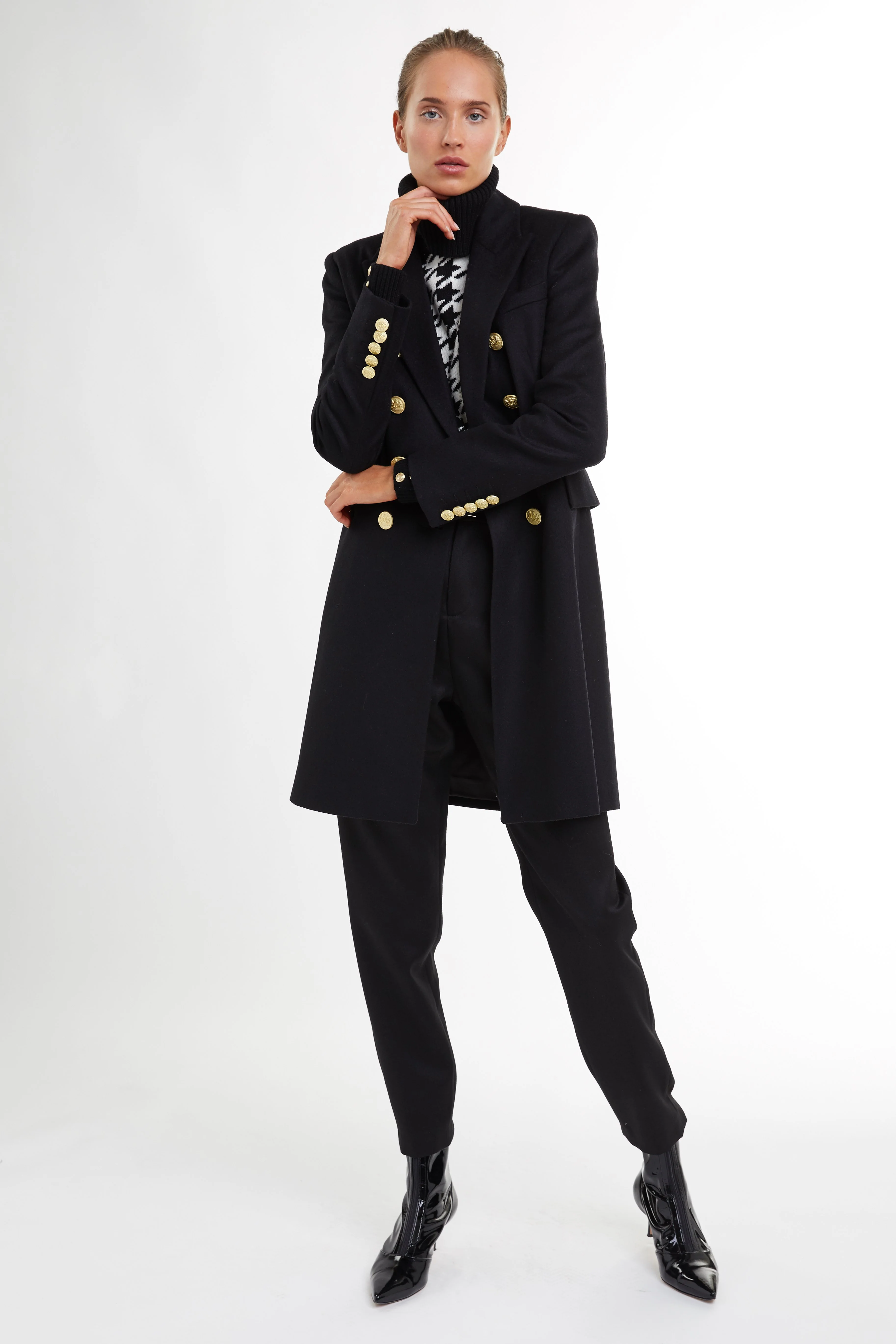 Knightsbridge Coat (Black) - Image 7
