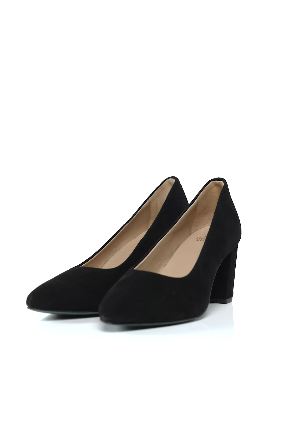 Knightsbridge Court Shoe (Black Suede) - Image 5