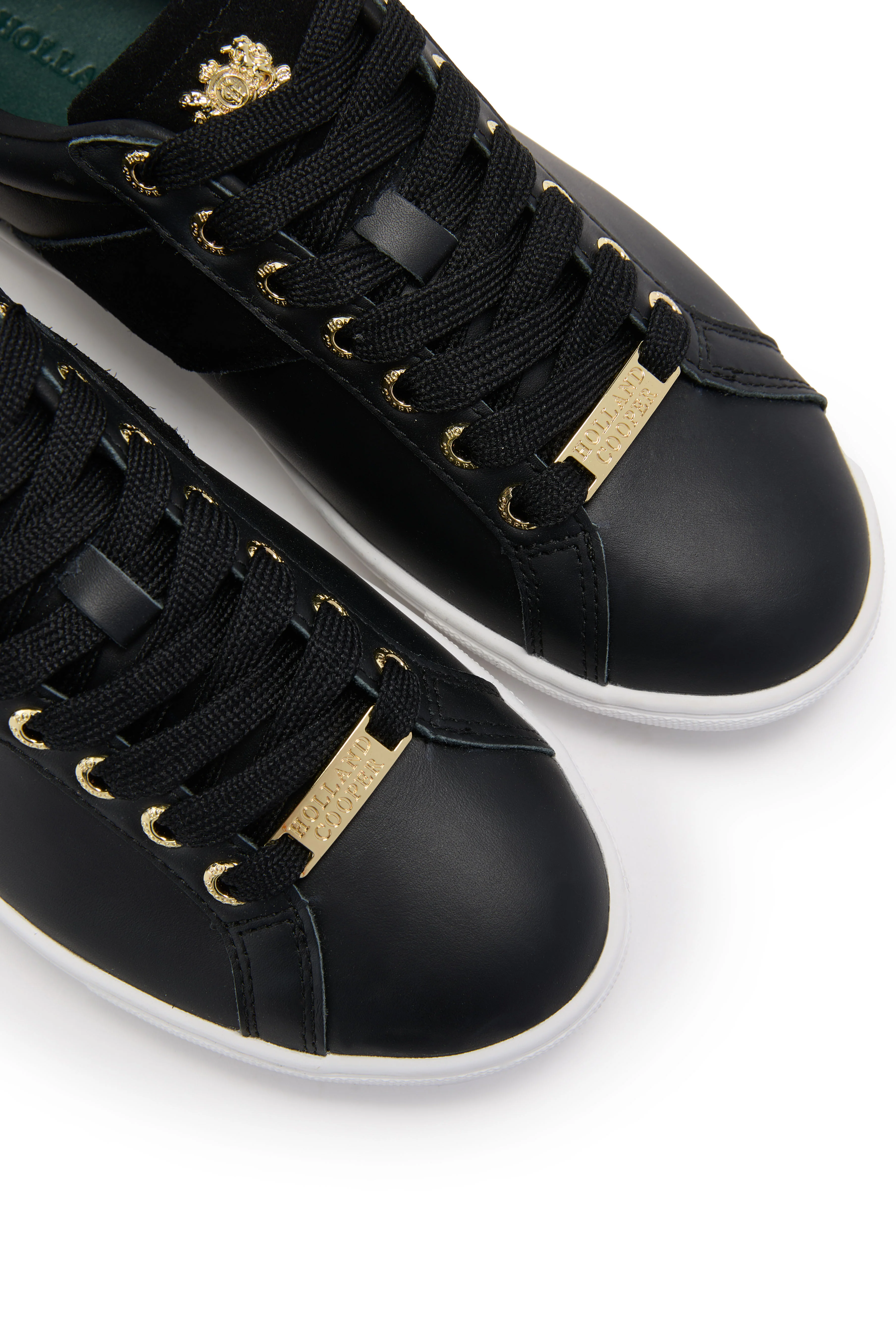Knightsbridge Court Trainer (Black) - Image 4