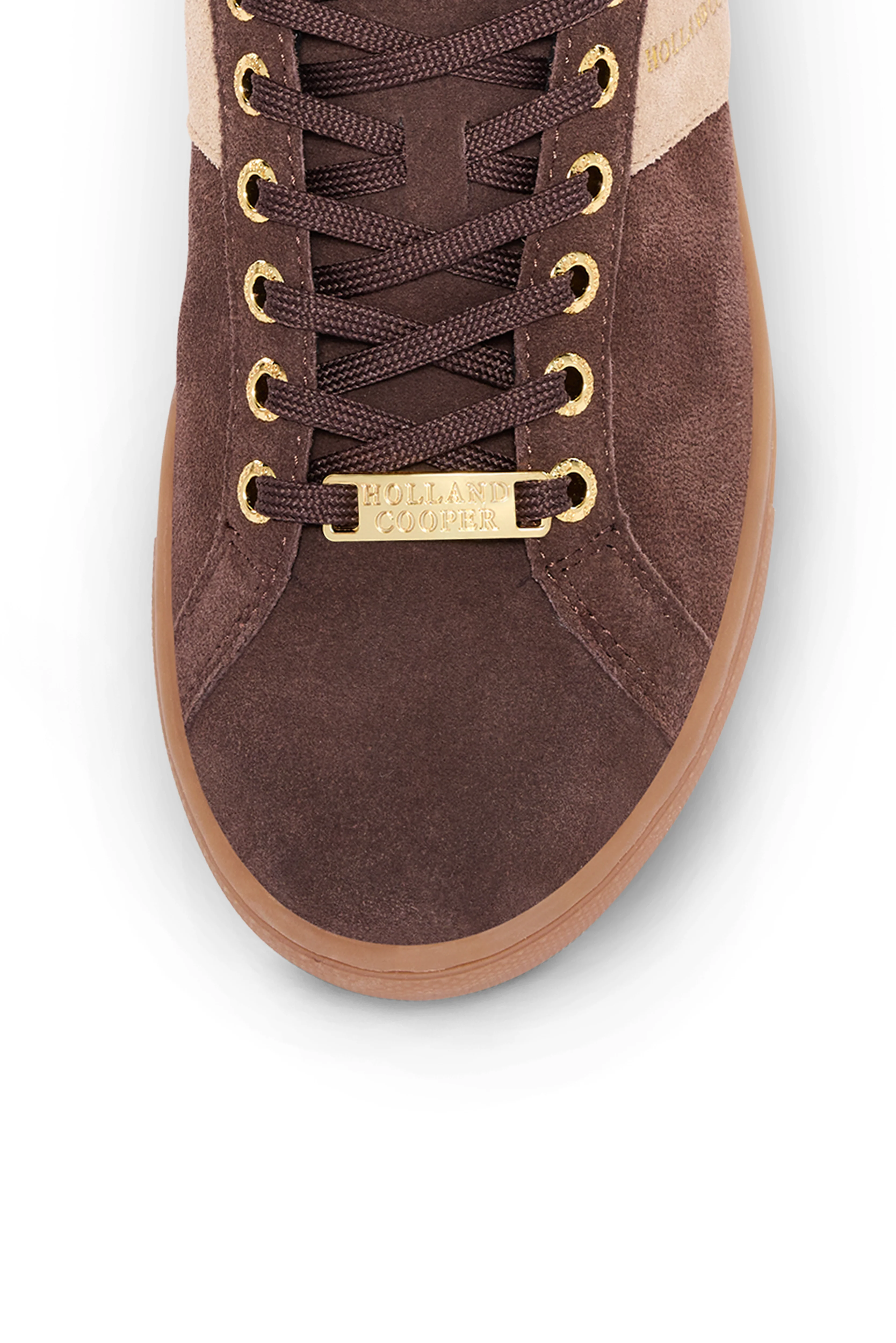 Knightsbridge Court Trainer (Dark Chocolate Taupe) - Image 7
