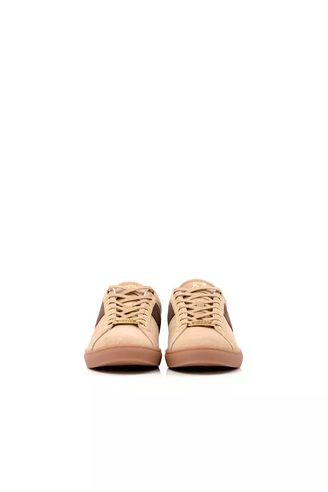 Knightsbridge Court Trainer (Taupe Dark Chocolate) - Image 5