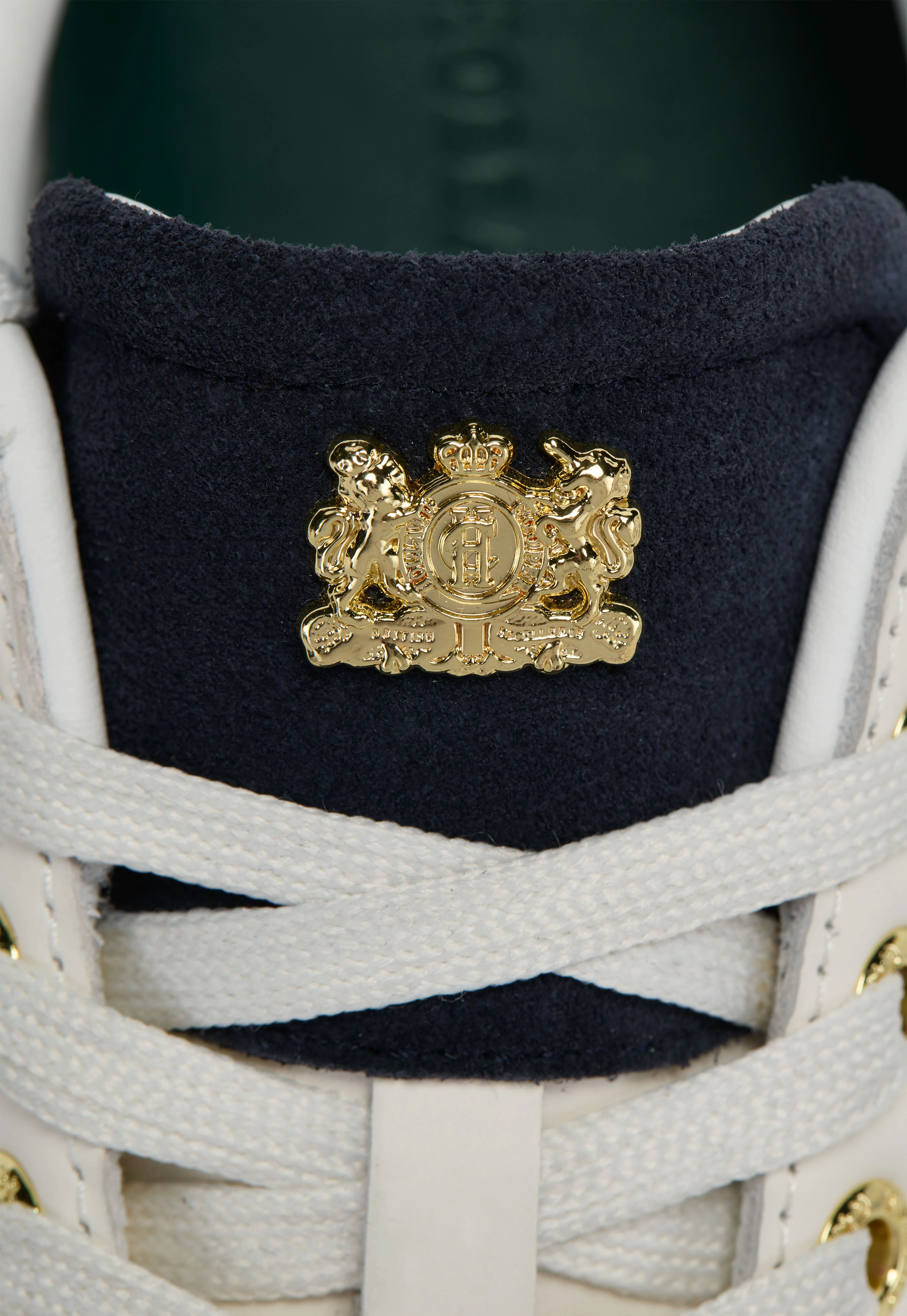 Knightsbridge Court Trainer (White Navy) - Image 7