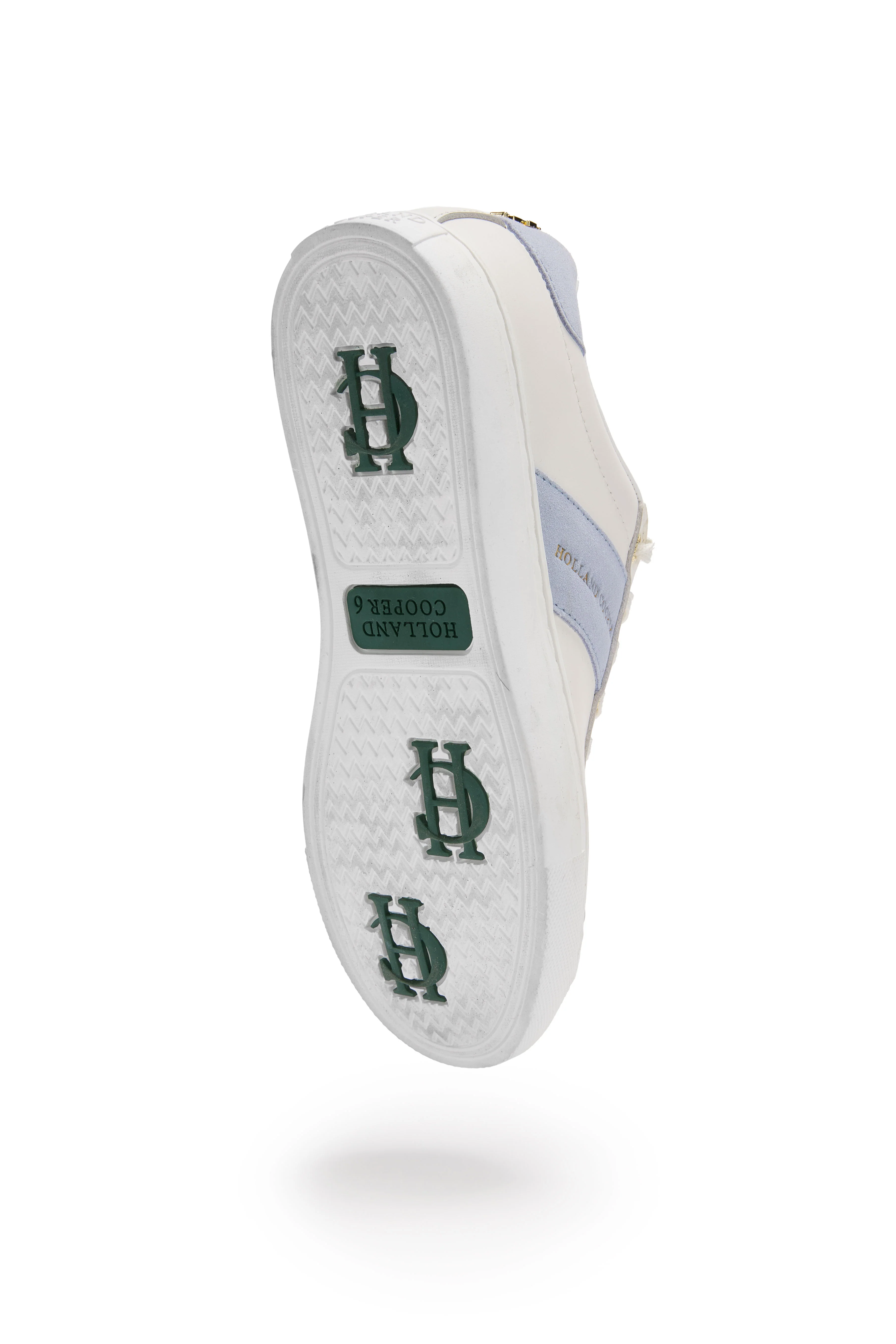 Knightsbridge Court Trainer (White Smokey Blue) - Image 4