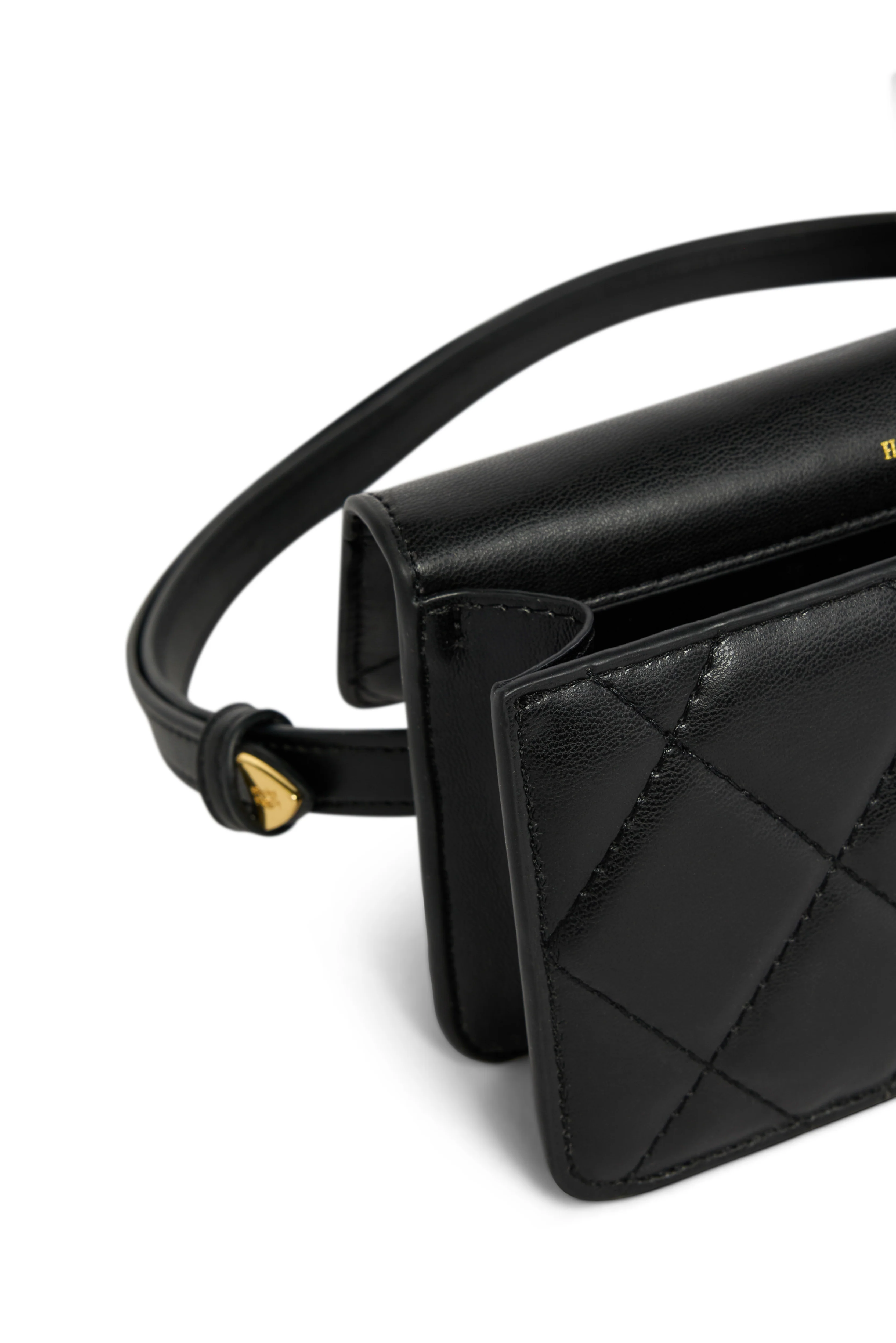 Knightsbridge Midi Belt Bag (Black) - Image 7