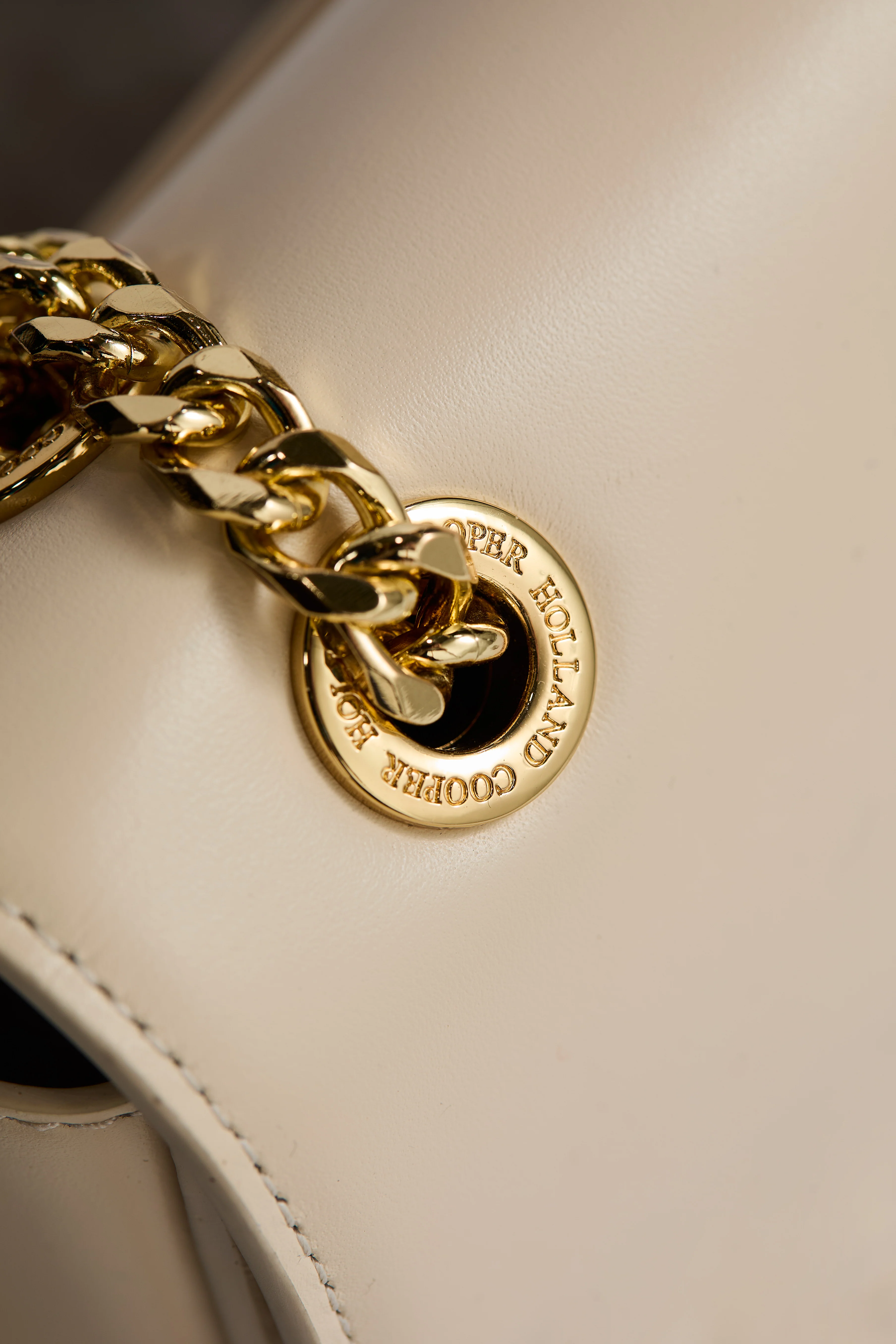 Knightsbridge Shoulder Bag (Cream) - Image 8