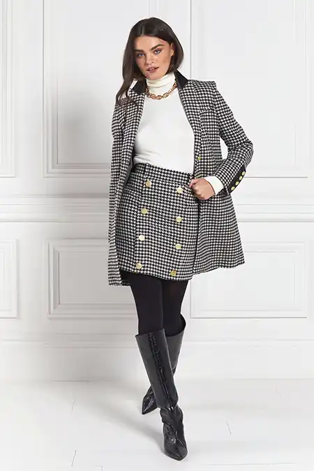 Knightsbridge Skirt (Houndstooth) - Image 5