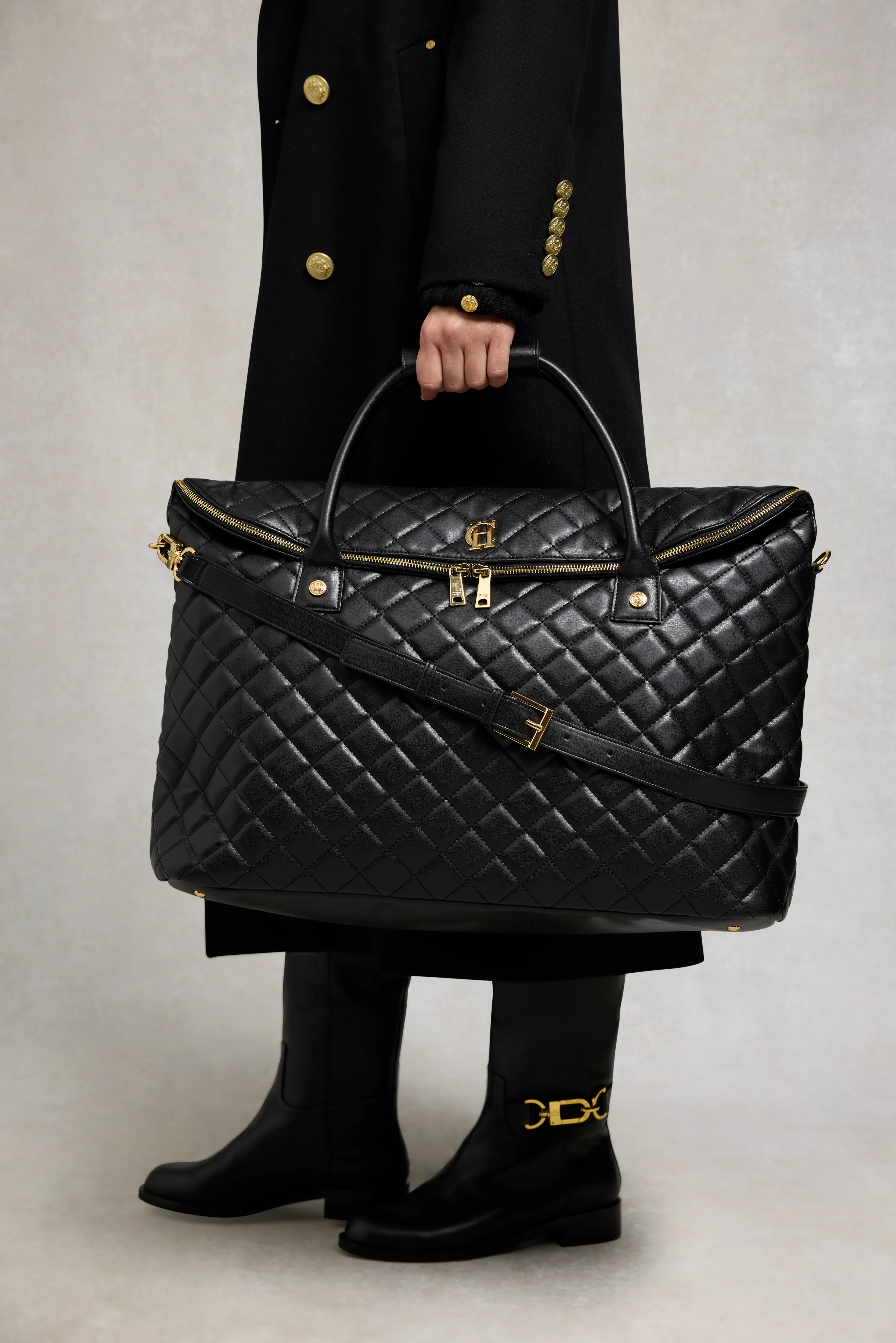 Knightsbridge Travel Bag (Black) - Image 2