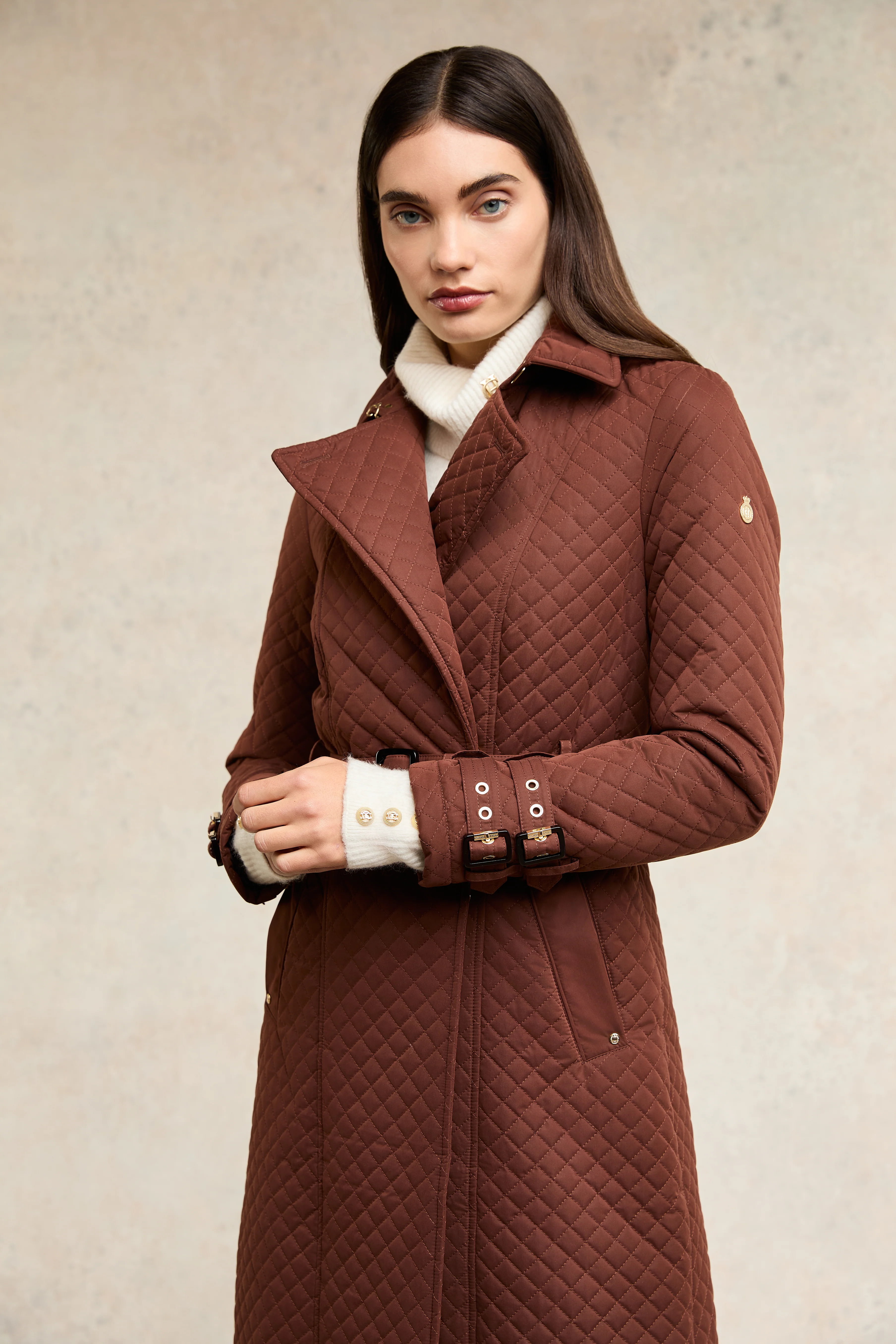 Leyburn Coat (Dark Amber) - Image 3