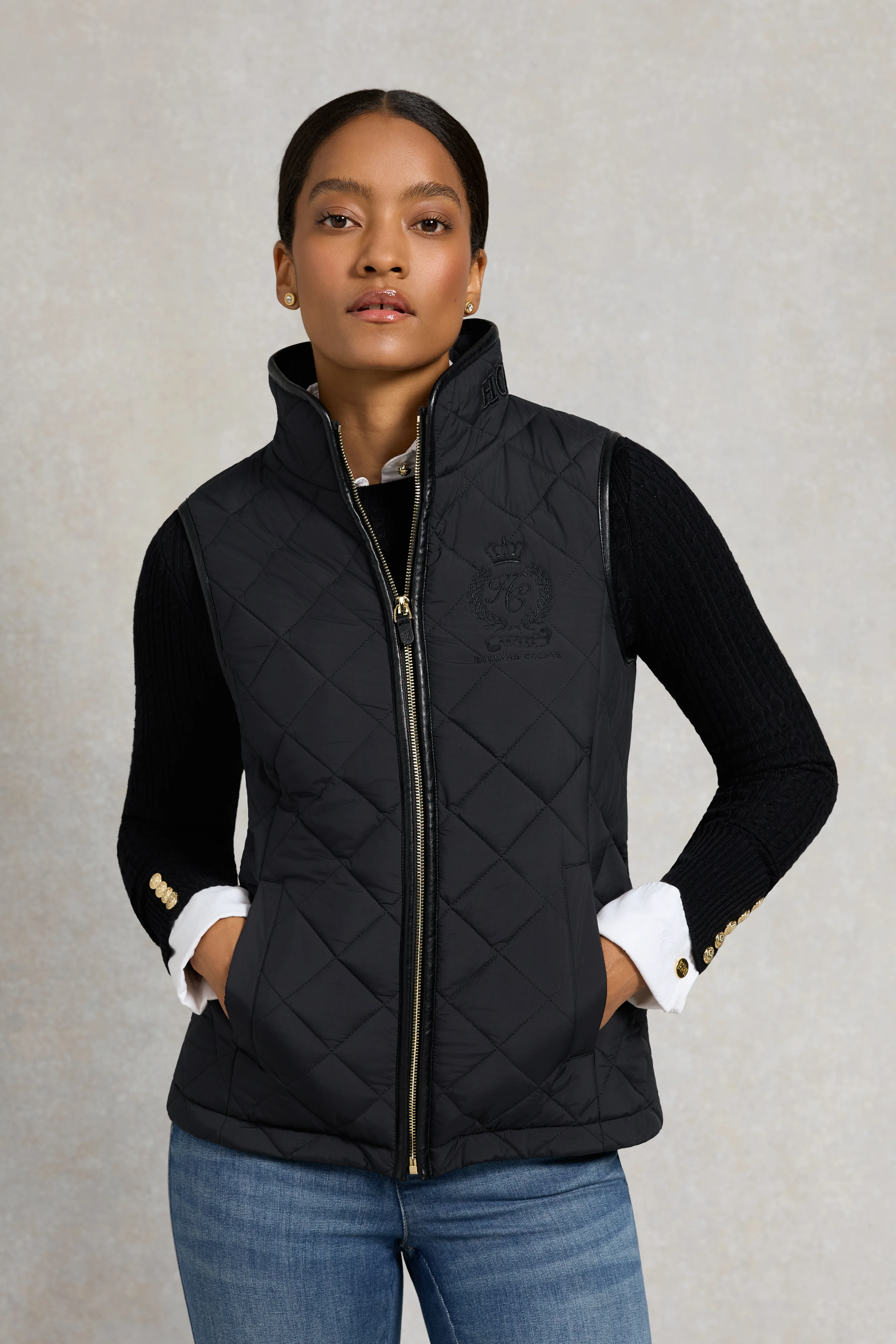 Lightweight Country Gilet (Black)