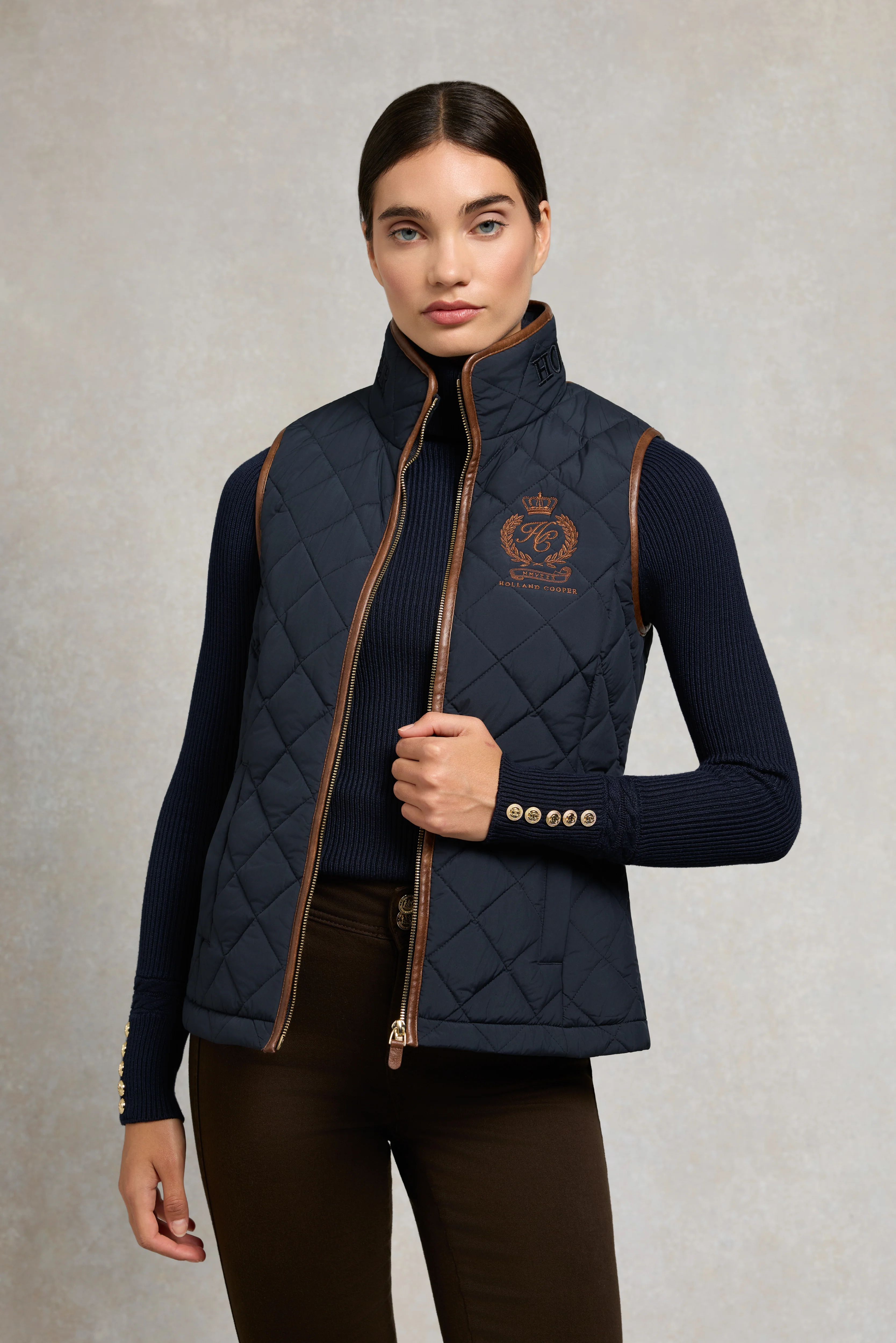 Lightweight Country Gilet (Ink Navy) - Image 10