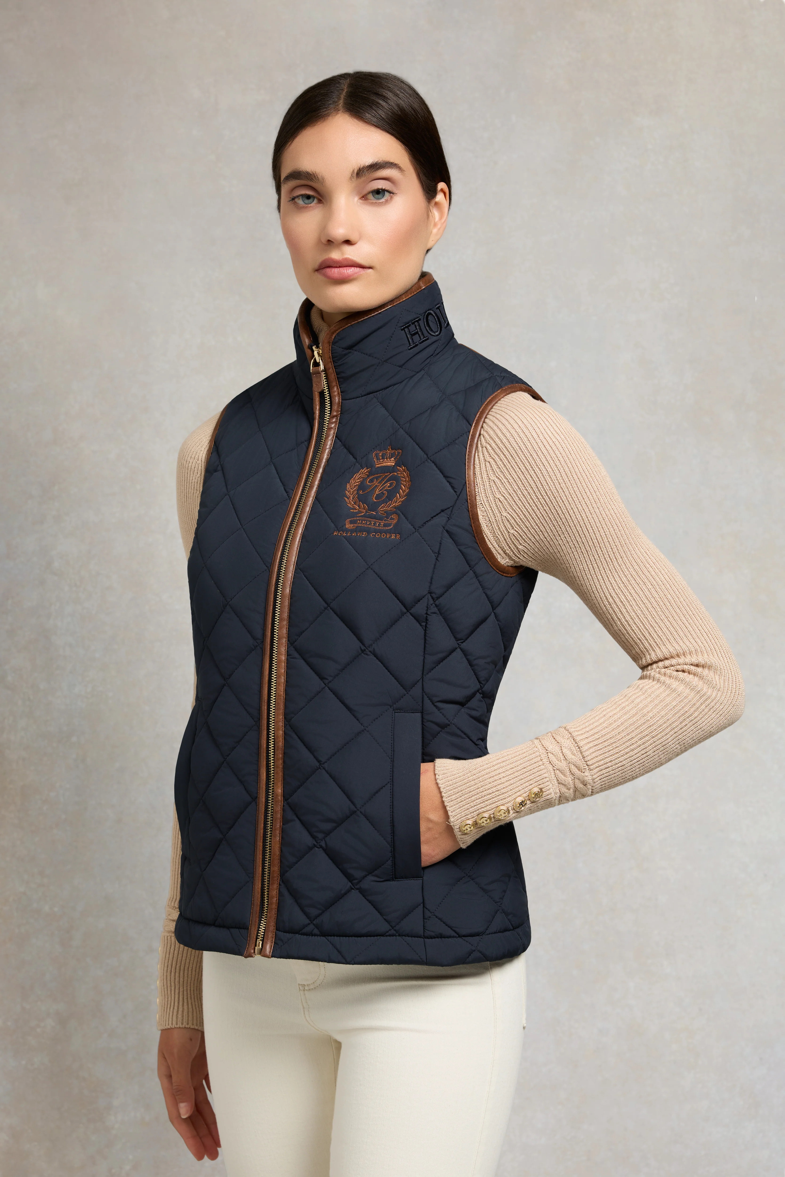 Lightweight Country Gilet (Ink Navy) - Image 2