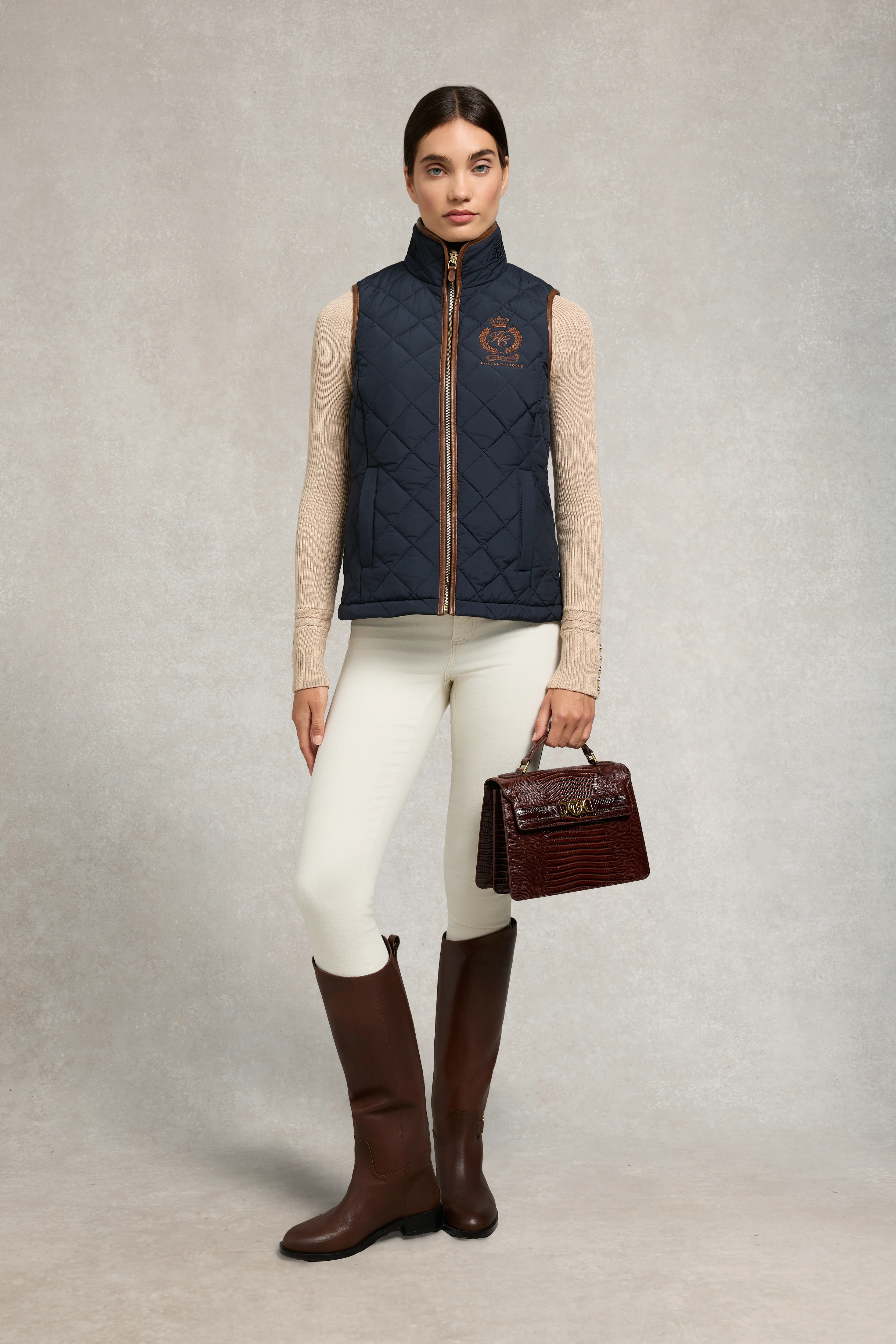Lightweight Country Gilet (Ink Navy) - Image 3