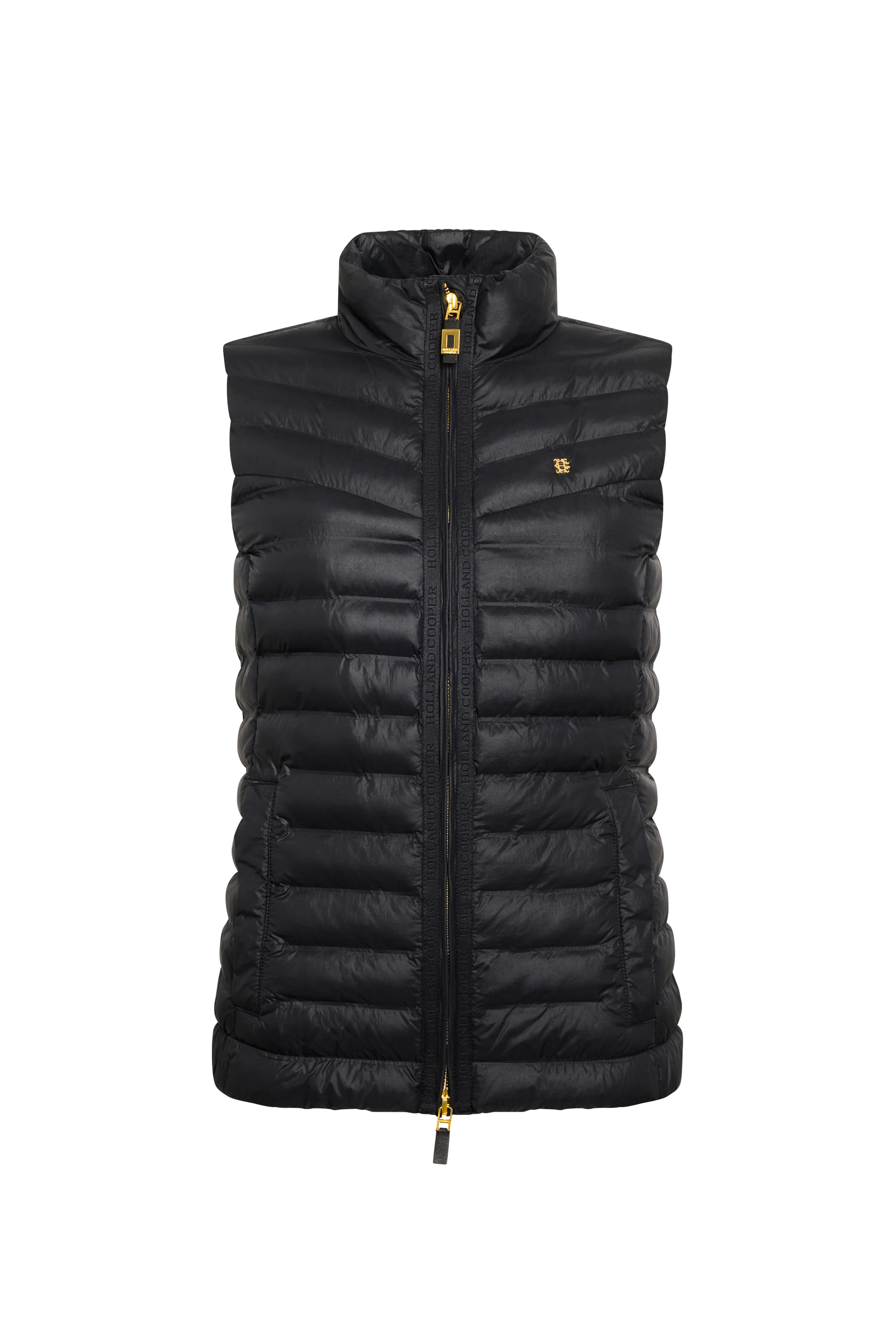 Lightweight Puffer Gilet (Black) - Image 5