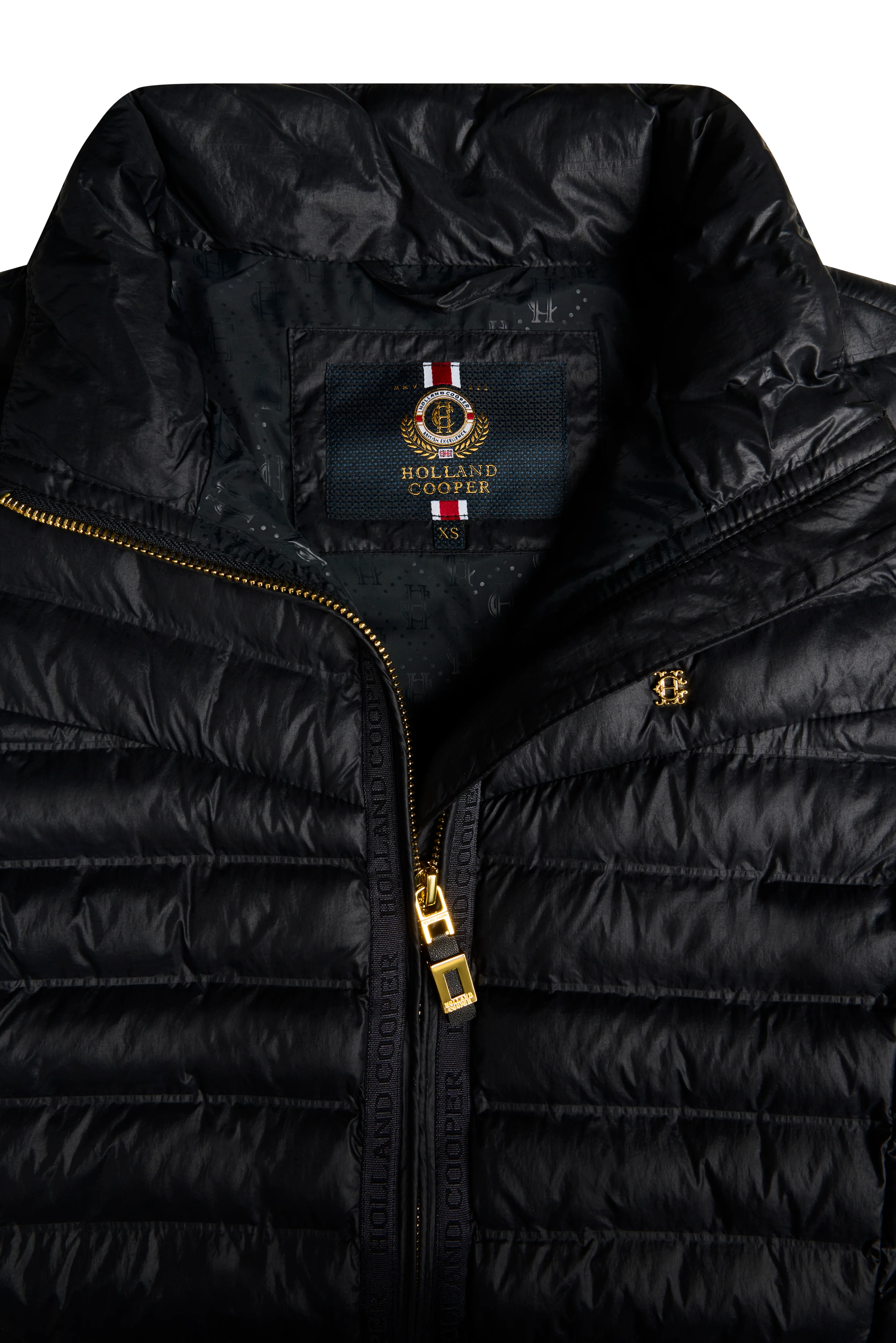 Lightweight Puffer Gilet (Black) - Image 7