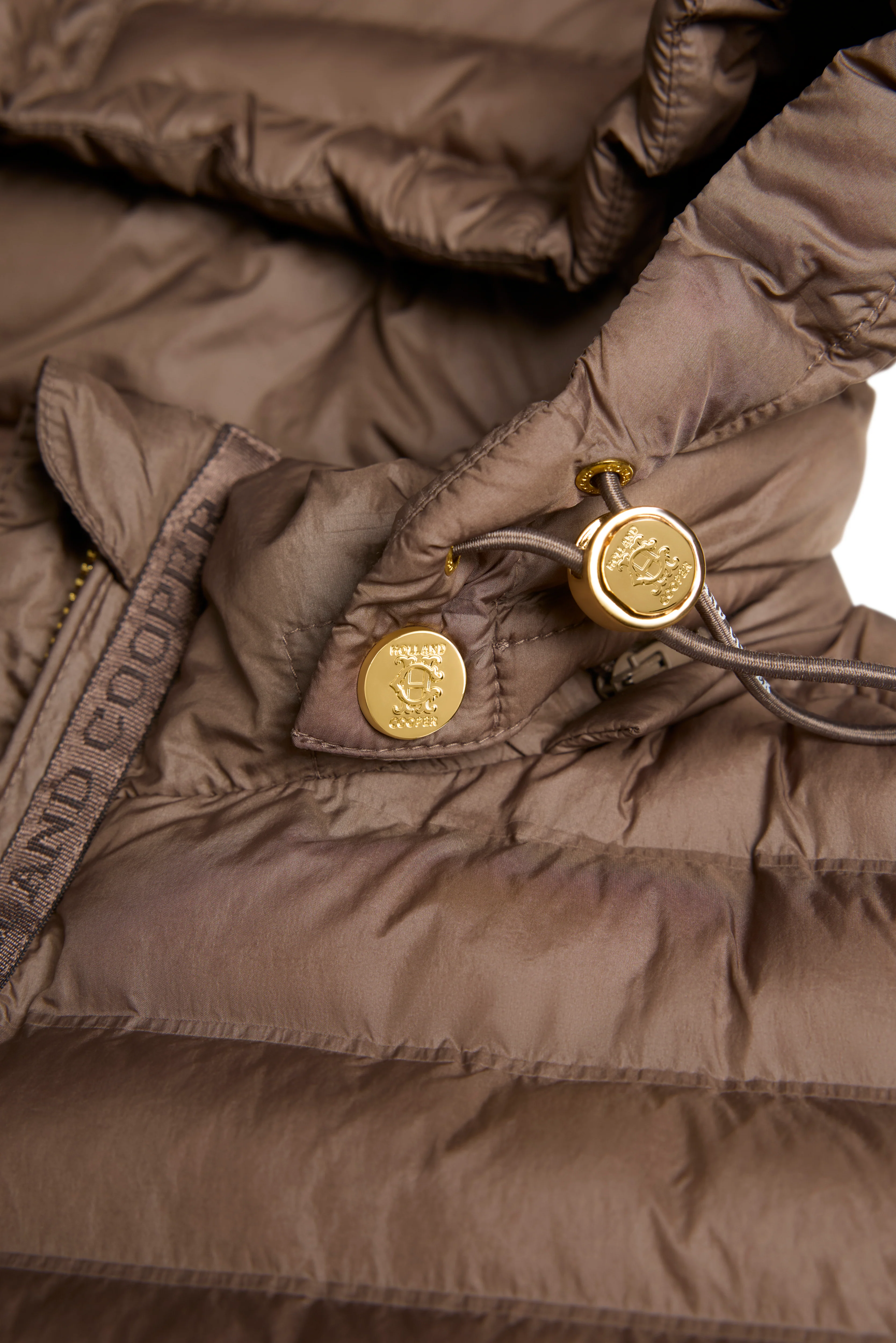 Lightweight Puffer Jacket (Chestnut) - Image 10