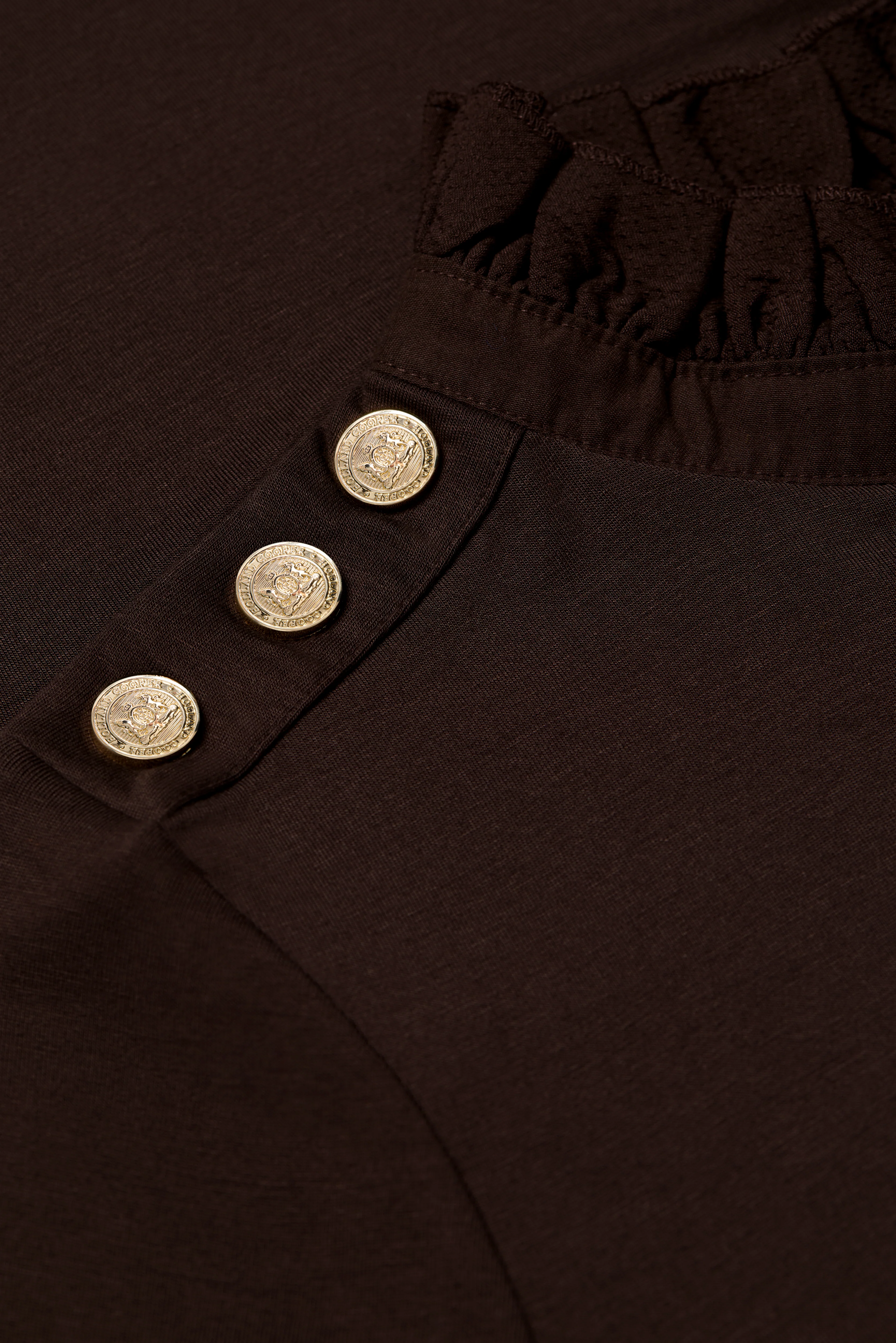 Lilibet Jersey Tee (Chocolate) - Image 6