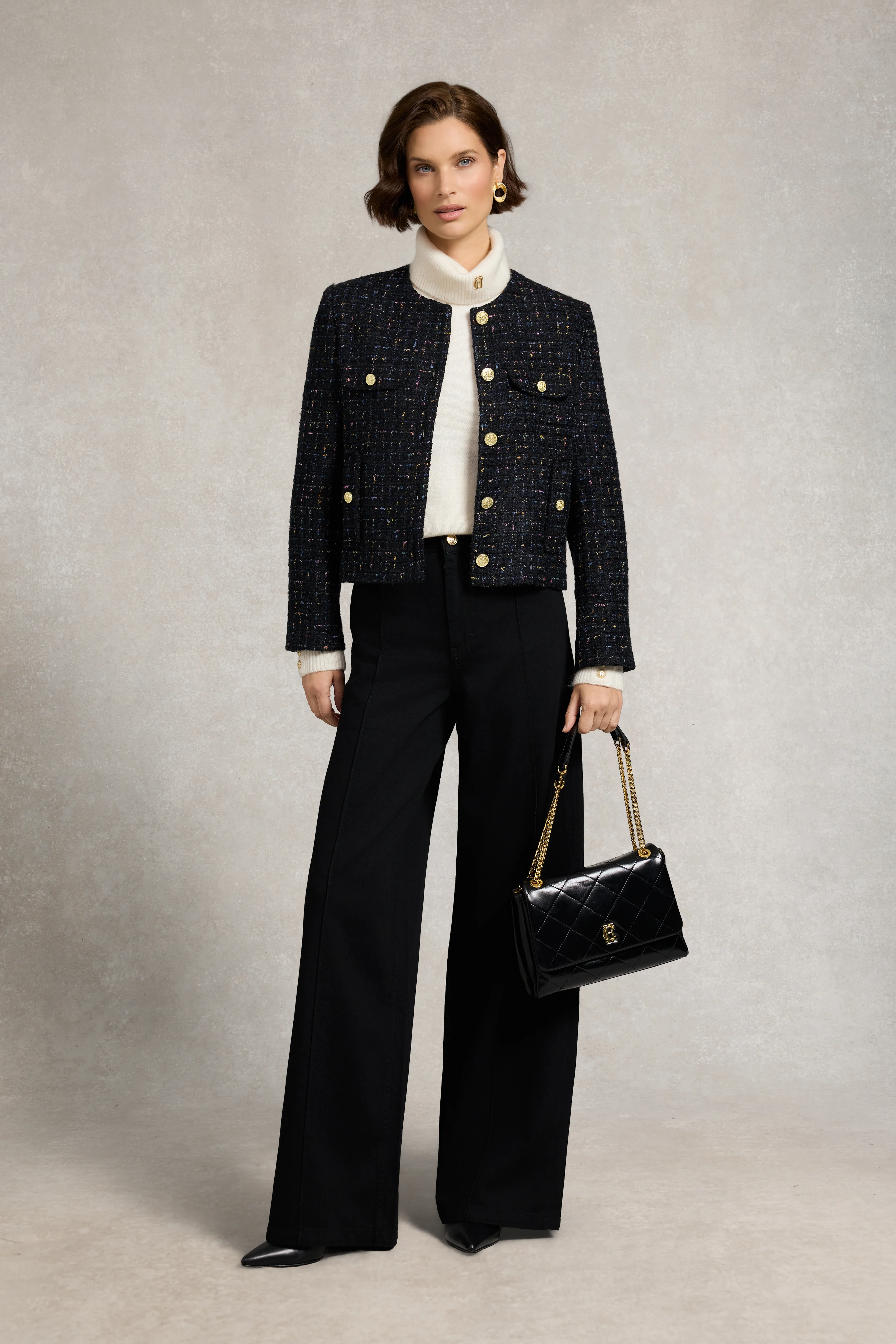 Lily Wide Leg Jean (Black) - Image 3