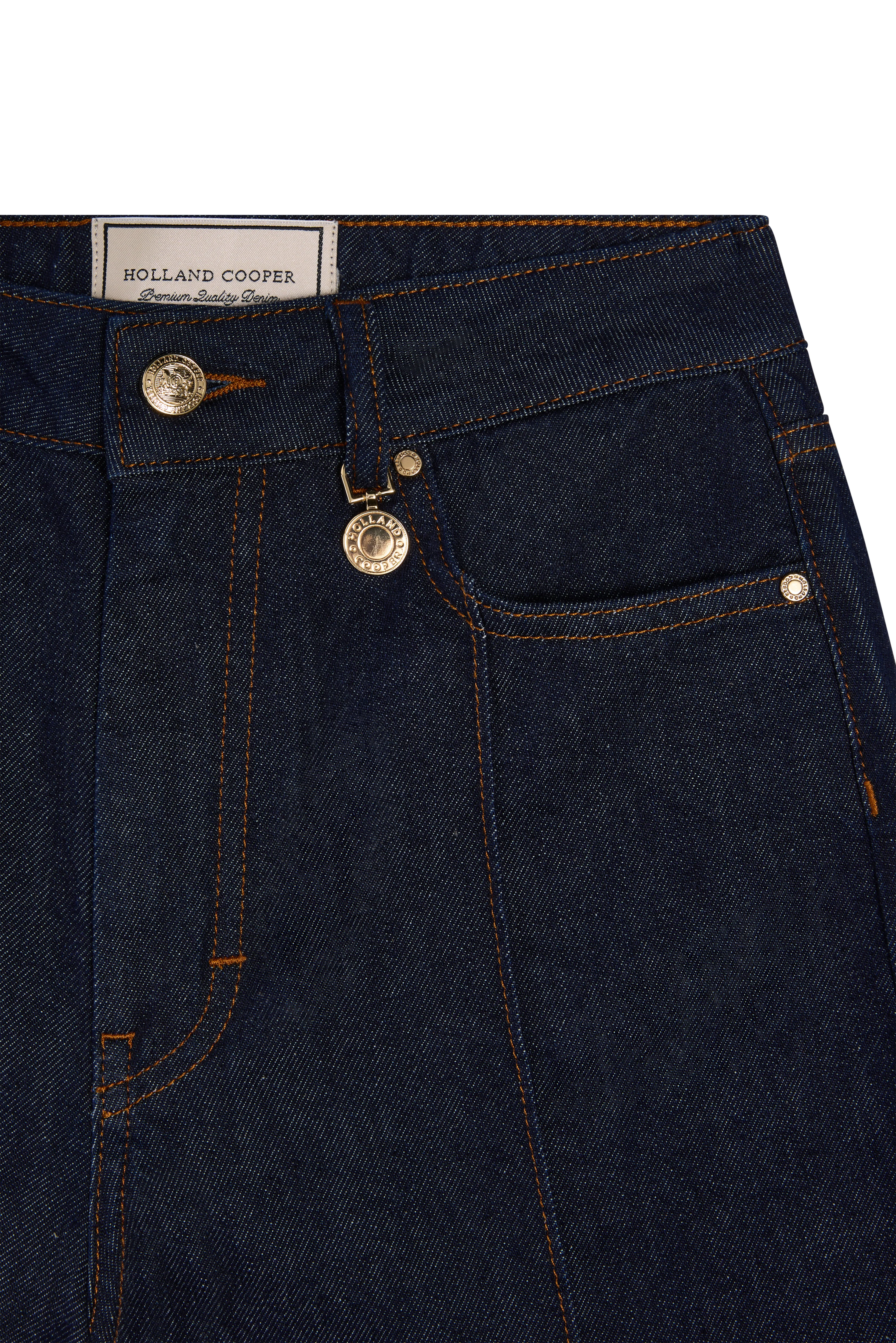 Lily Wide Leg Jean (Clean Indigo) - Image 8