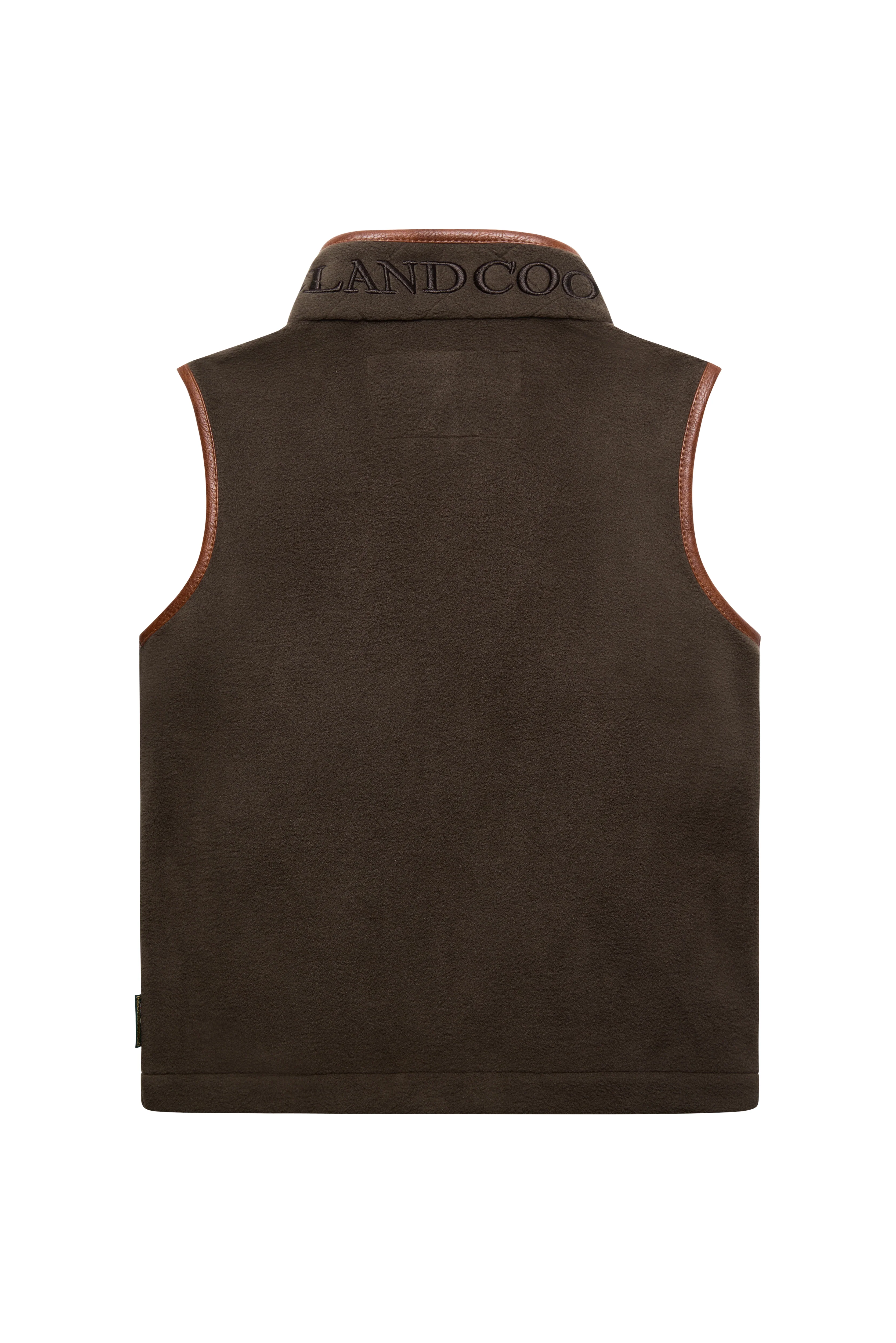 Little Country Fleece Gilet (Khaki) - Image 7