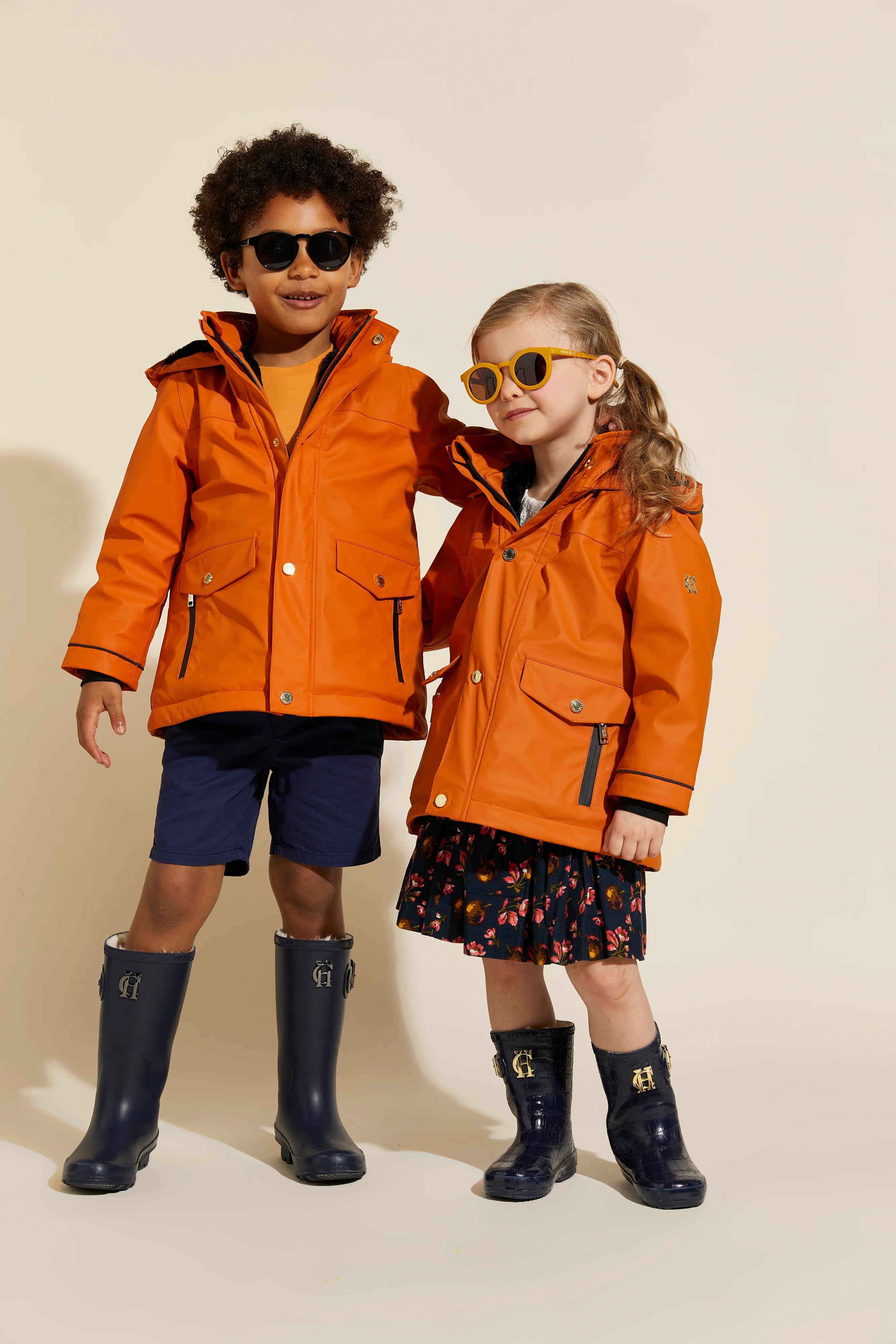 Little Sherpa Rain Mac (Firecracker) - Image 5