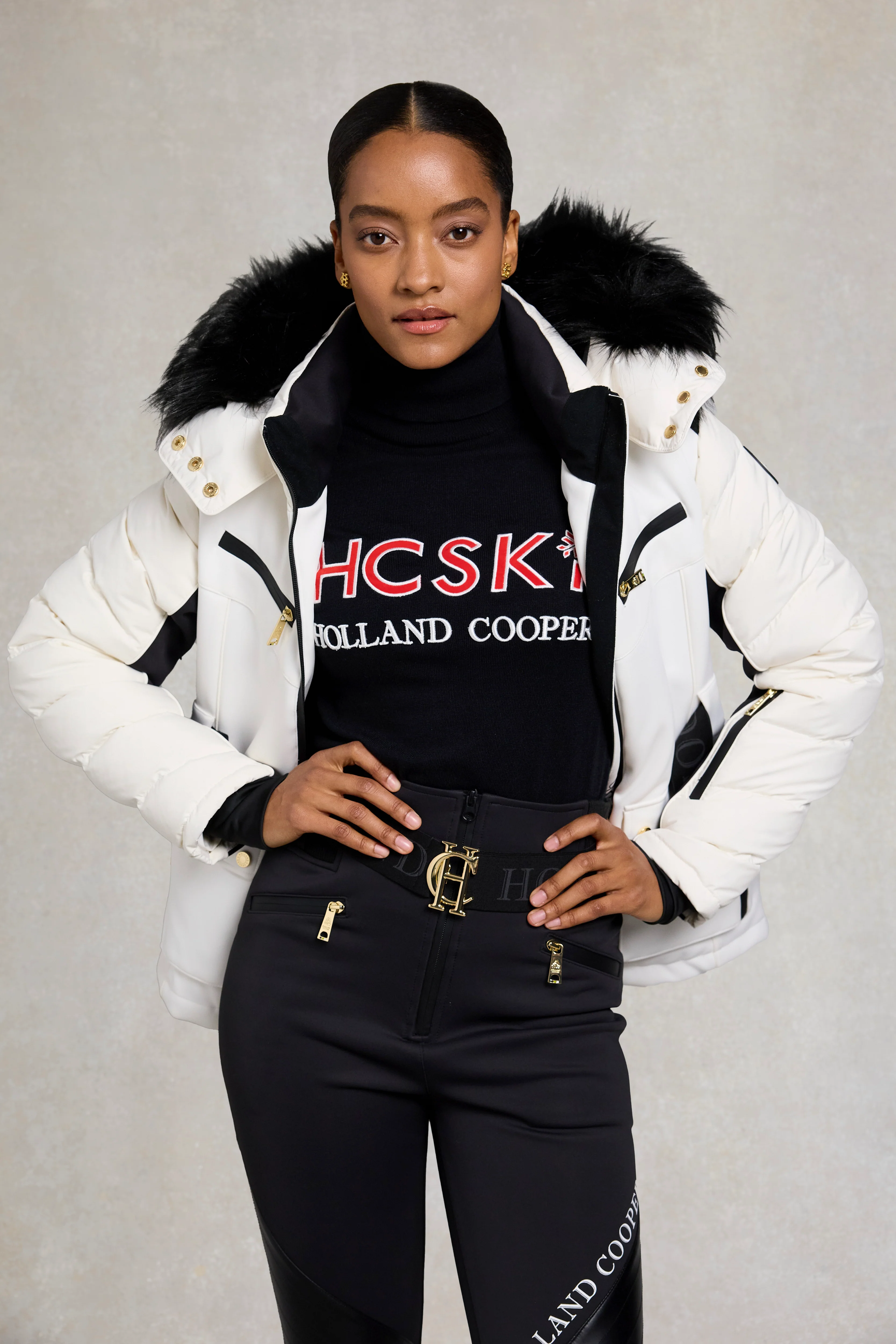 Logo Ski Knit (Black) - Image 3