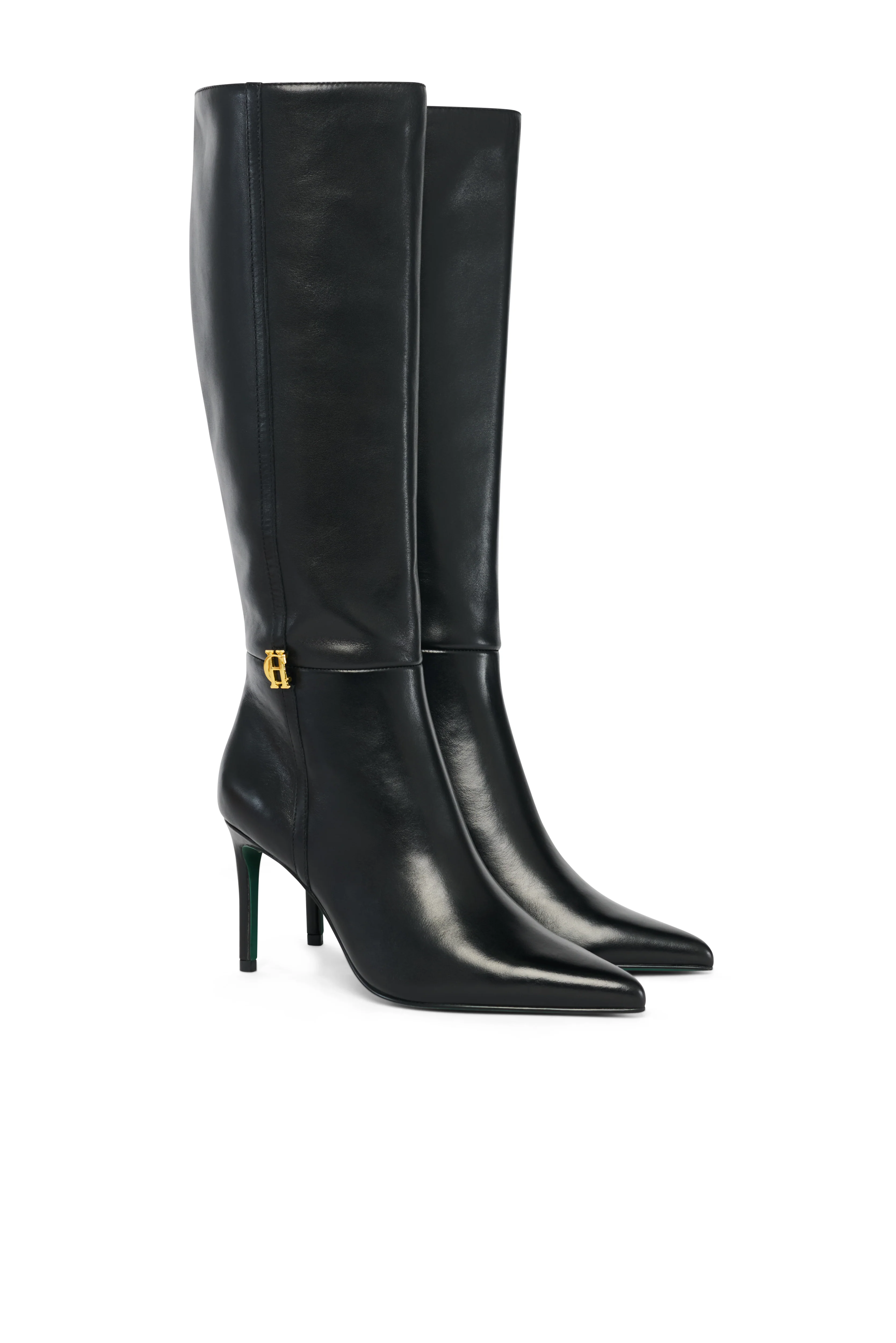 London Heel Boot (Black Leather) - Image 5