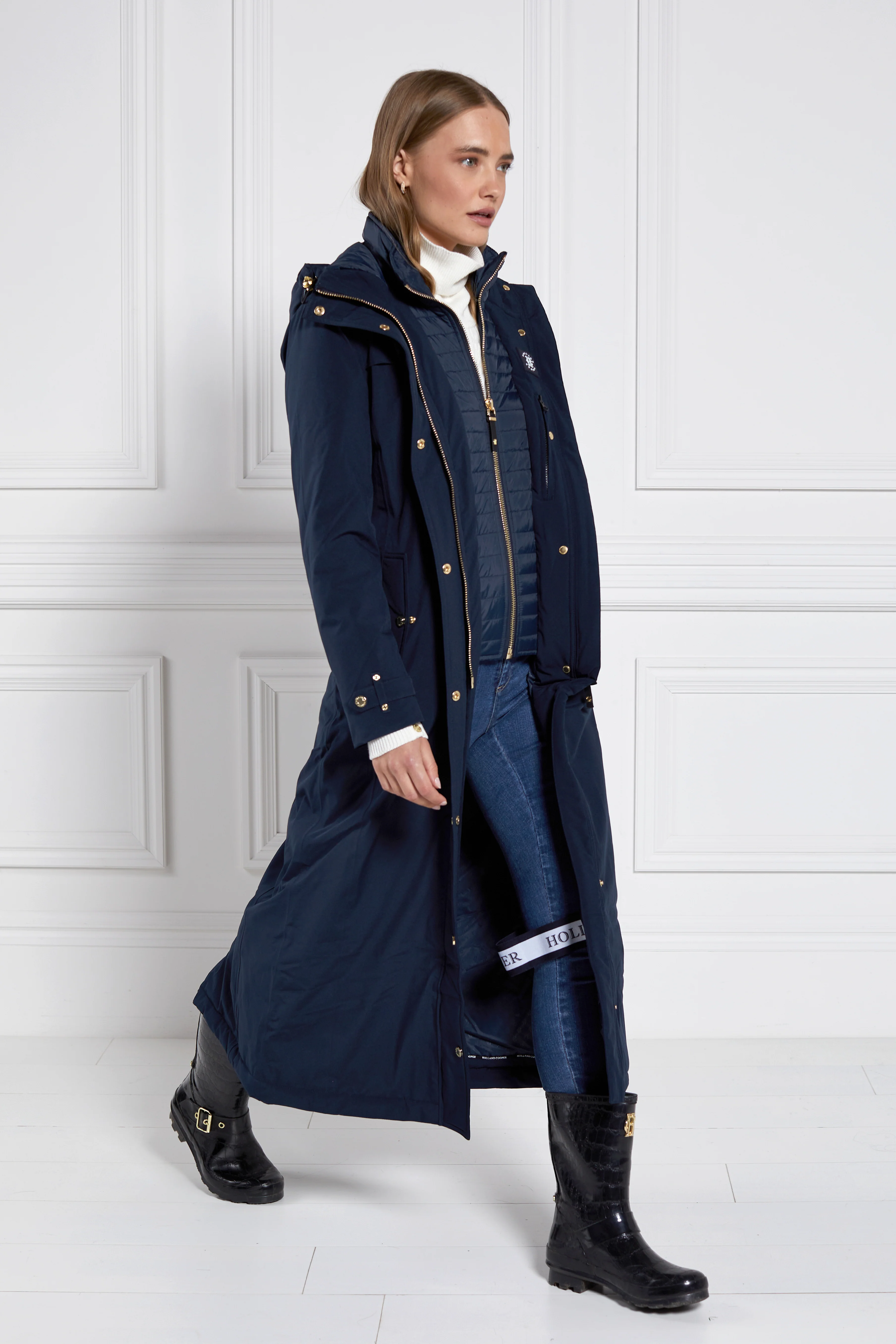 Longline Training Coat (Ink Navy) - Image 12