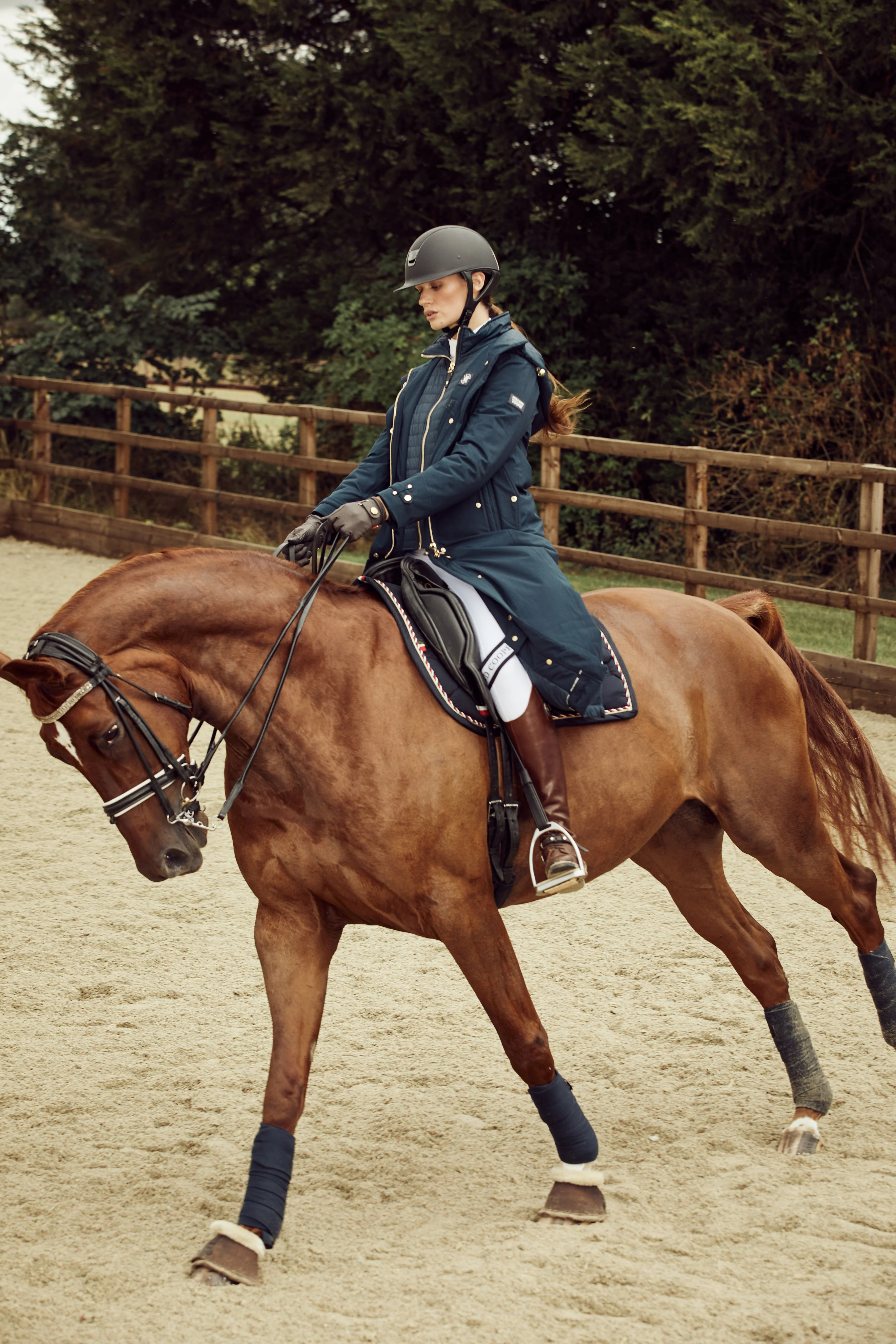 Longline Training Coat (Ink Navy) - Image 9