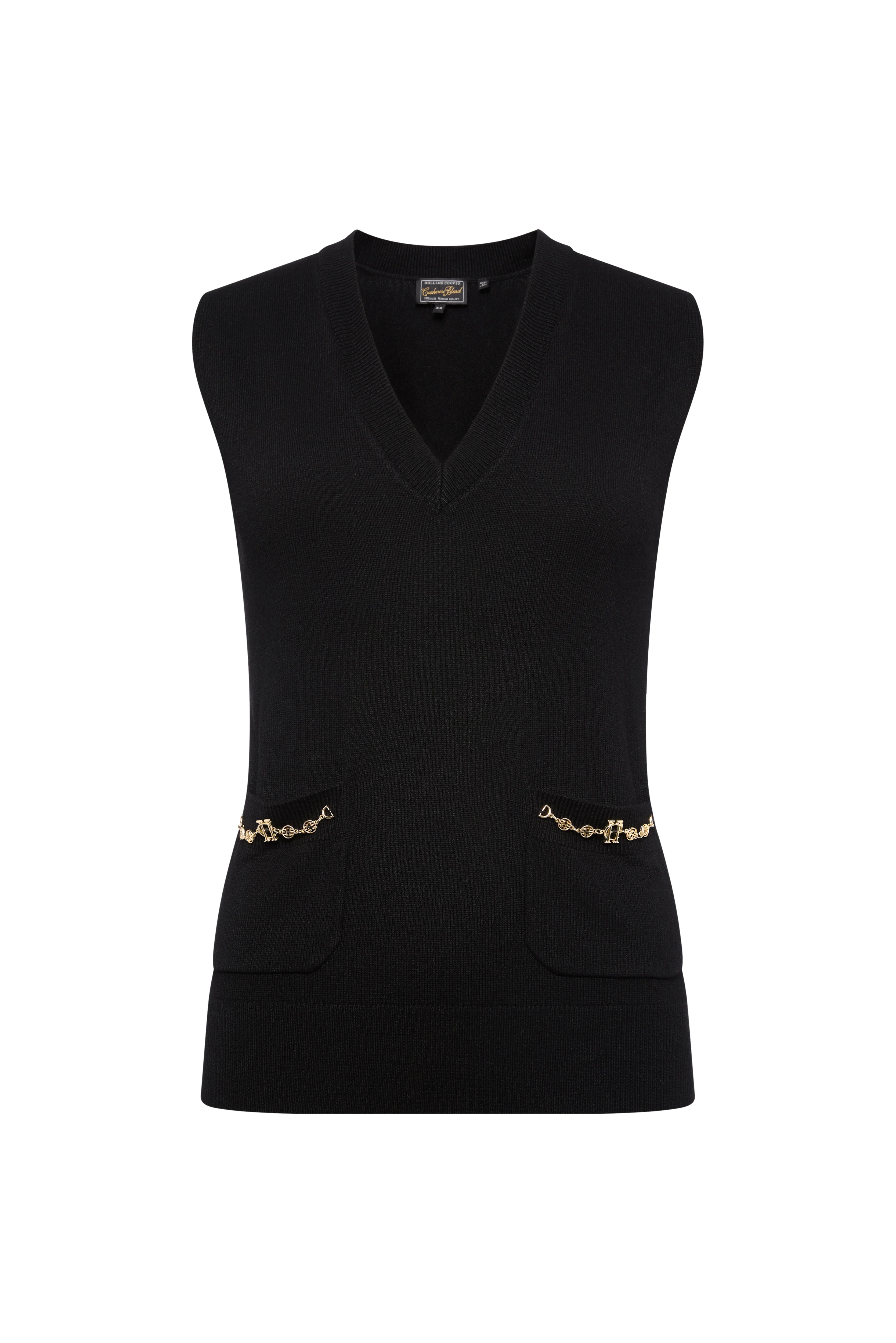Louise Knitted Tank (Black) - Image 5