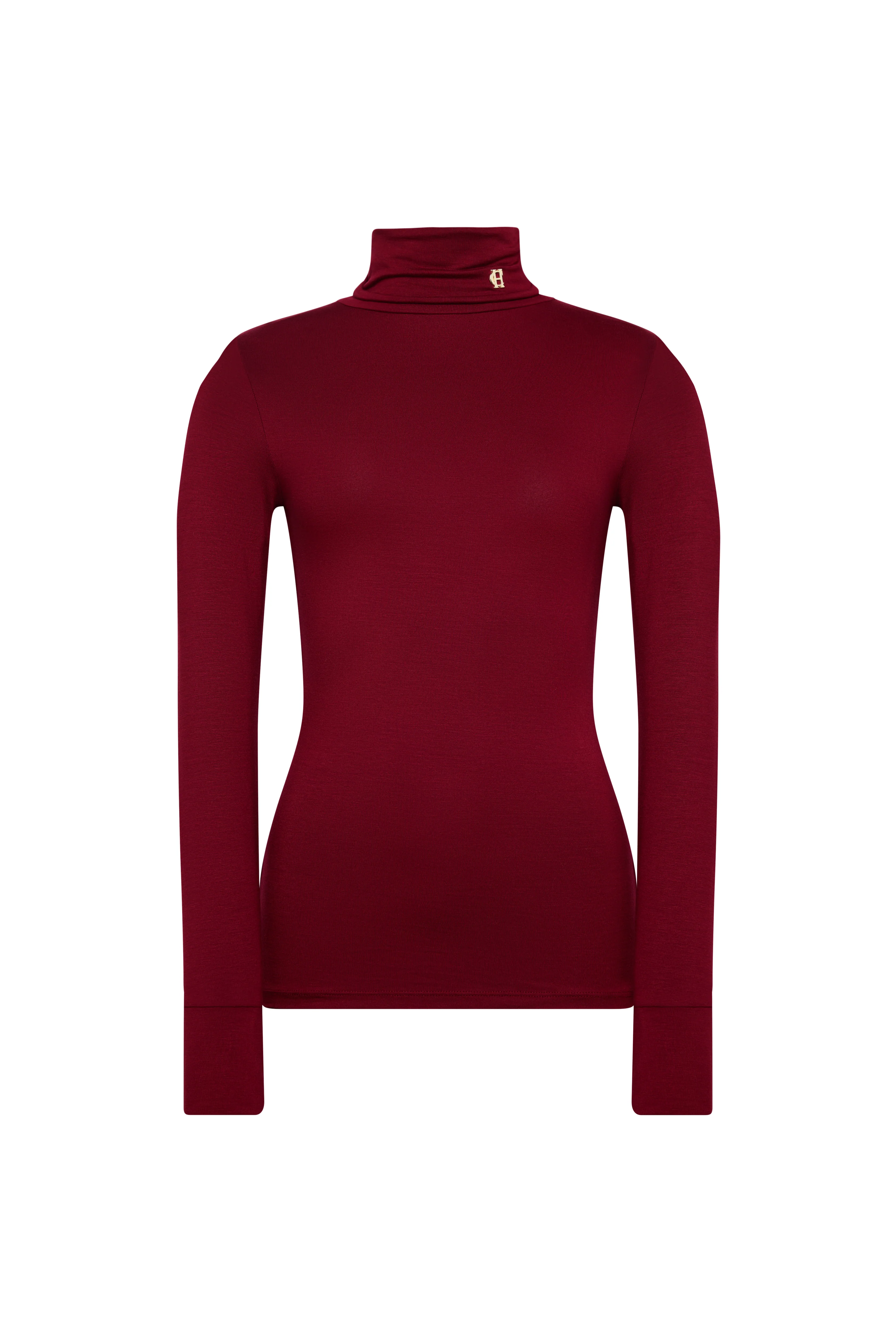 Lucy Essential Roll Neck (Wine) - Image 4