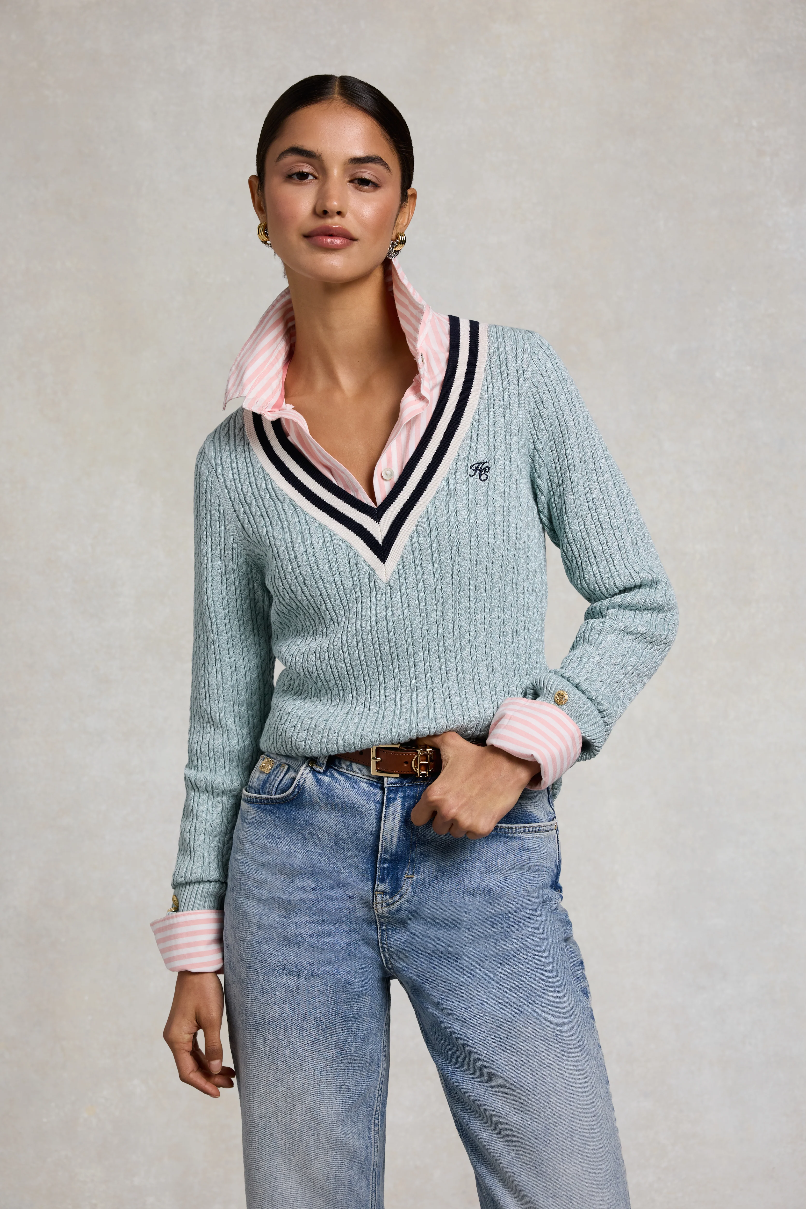 Lucy Knit (Aqua) - Image 2