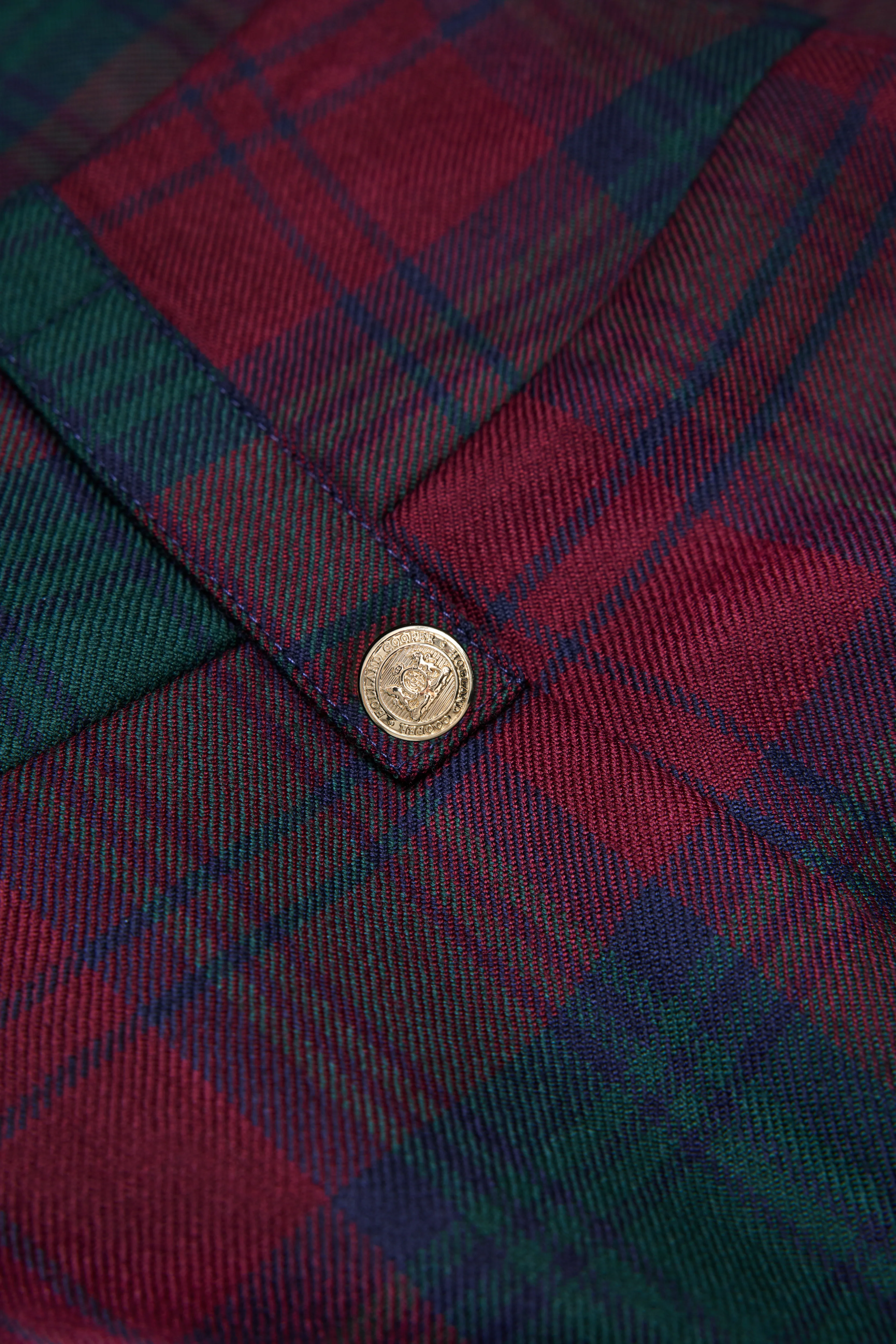 Luxe Tailored Short (Mulberry Tartan) - Image 7