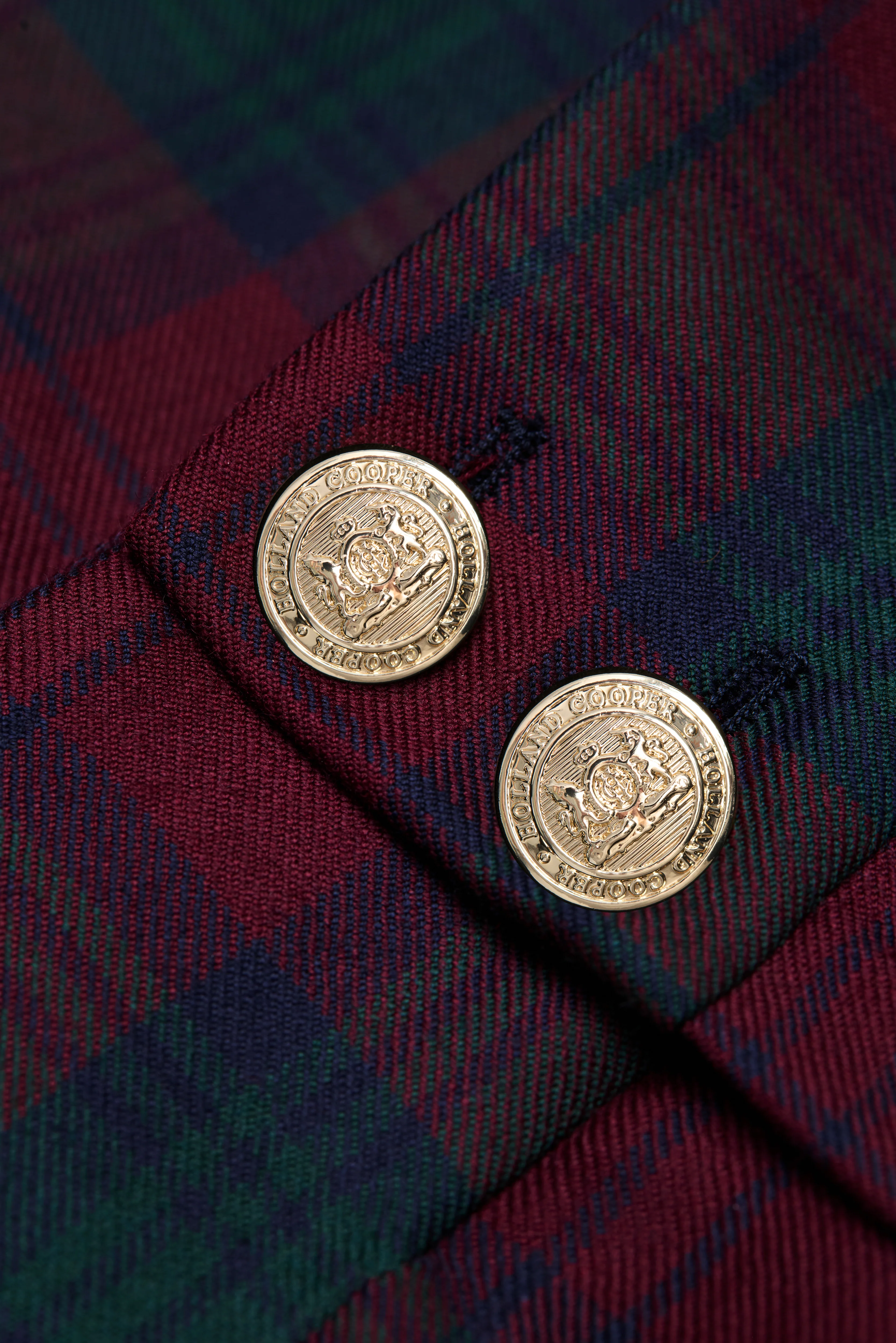 Luxe Tailored Short (Mulberry Tartan) - Image 8