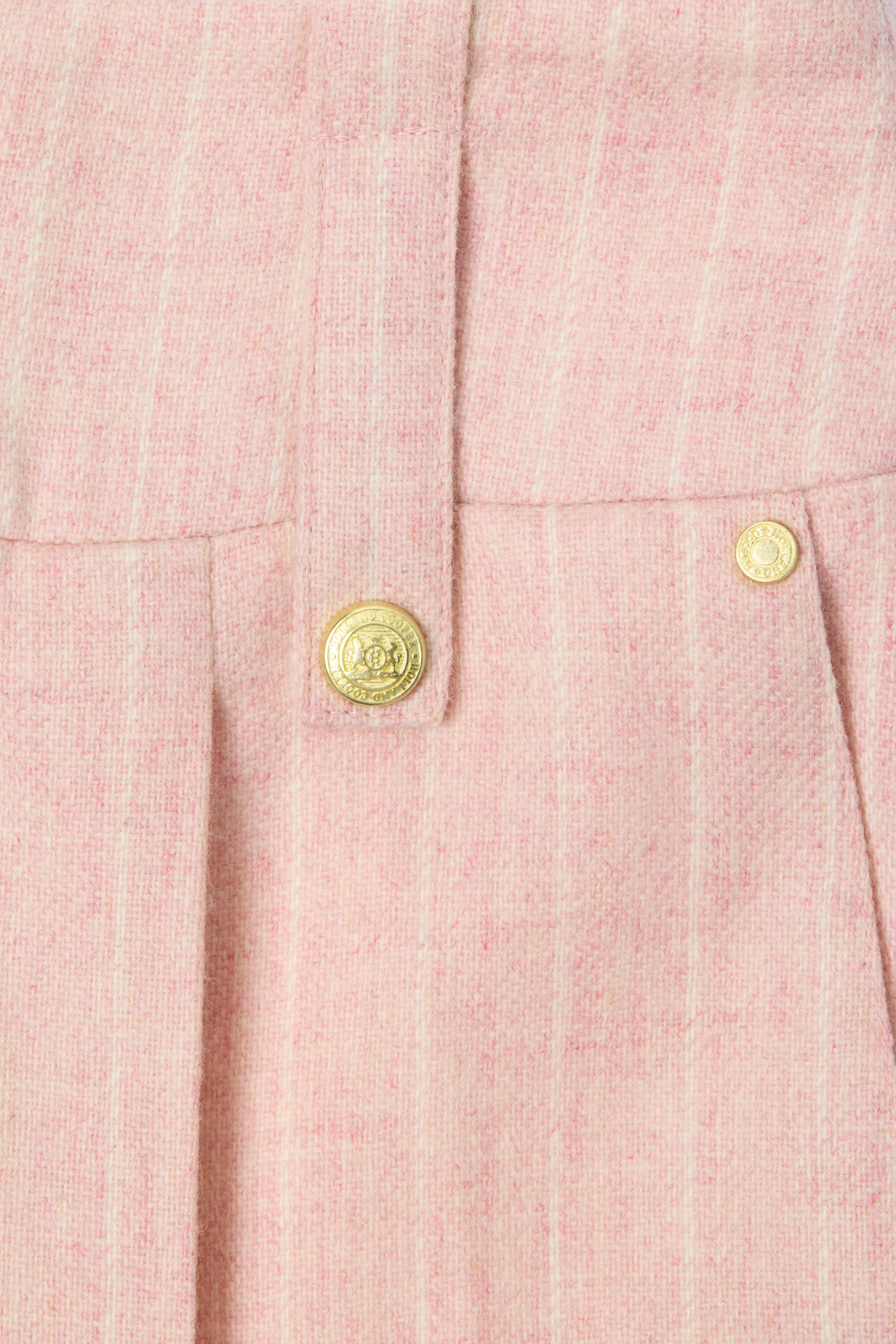 Luxe Tailored Short (Pink Chalk Pinstripe) - Image 8