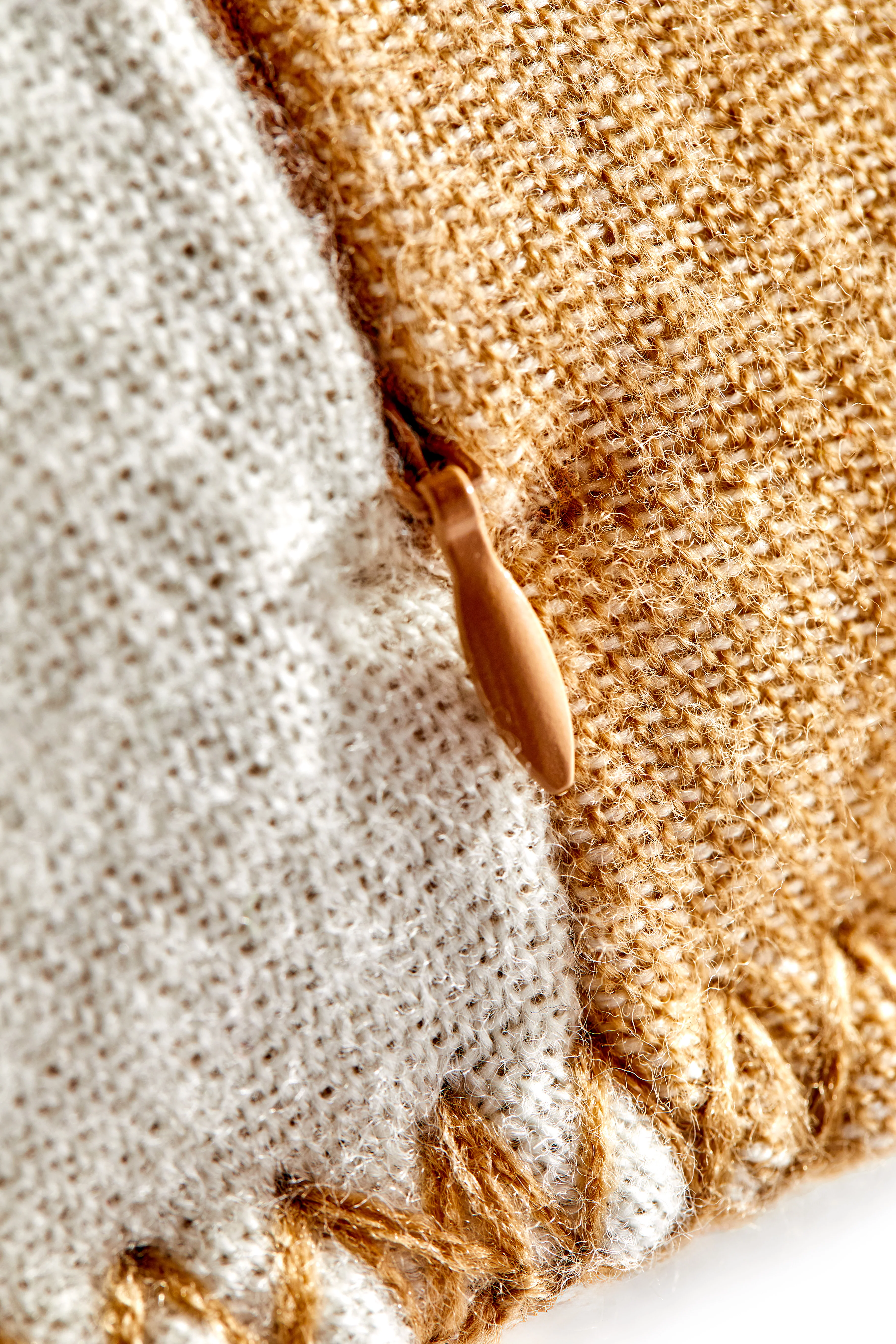 Luxury Cushion (Camel Cream) - Image 4